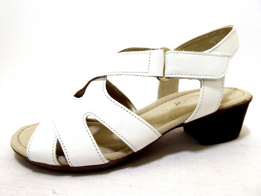 GABOR Klassische Sandalen weiss