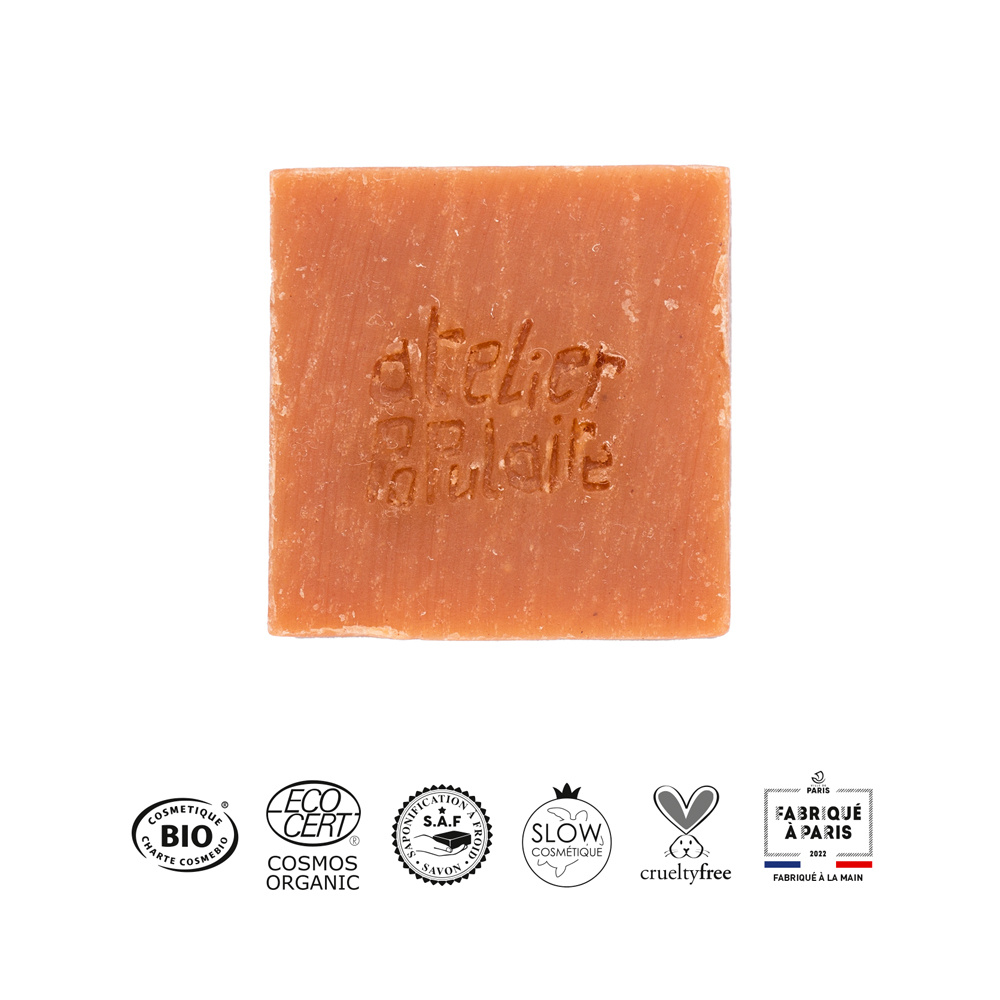 atelier populaire Roseraie Enchantée | Savon à froid surgras certifié BIO Savon