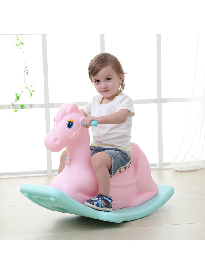 Moni Schaukeltier Pferd 18101 in rosa günstig kaufen onesize
