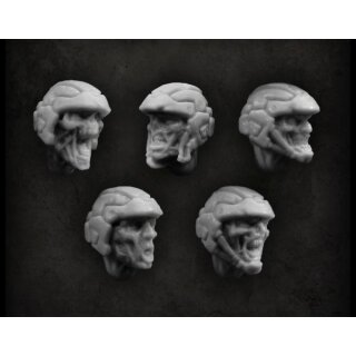 Zombie Troopers heads (5)