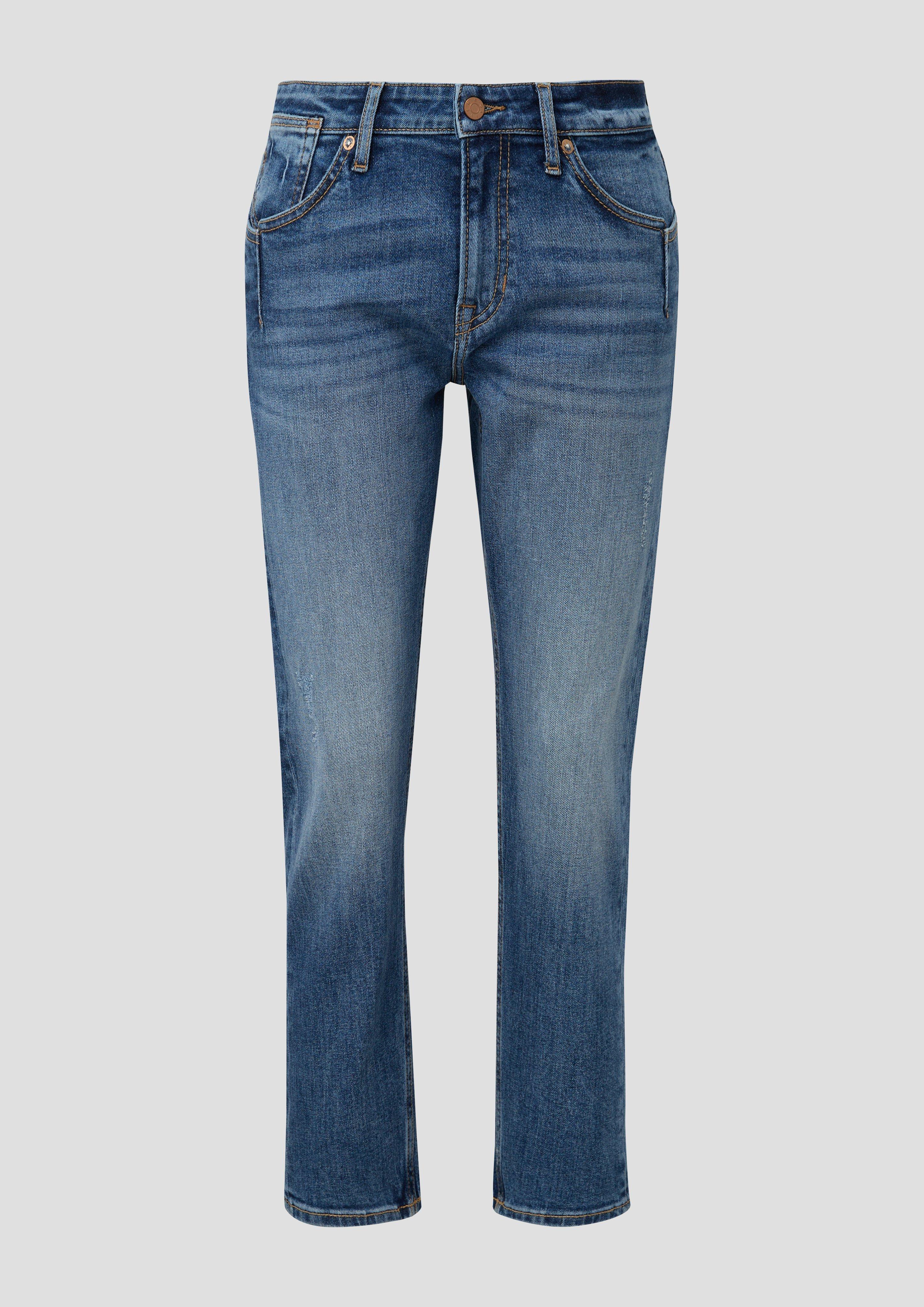 Ankle-Jeans Franciz / Relaxed Fit / Low Rise / Tapered Leg  2144213-55Z4