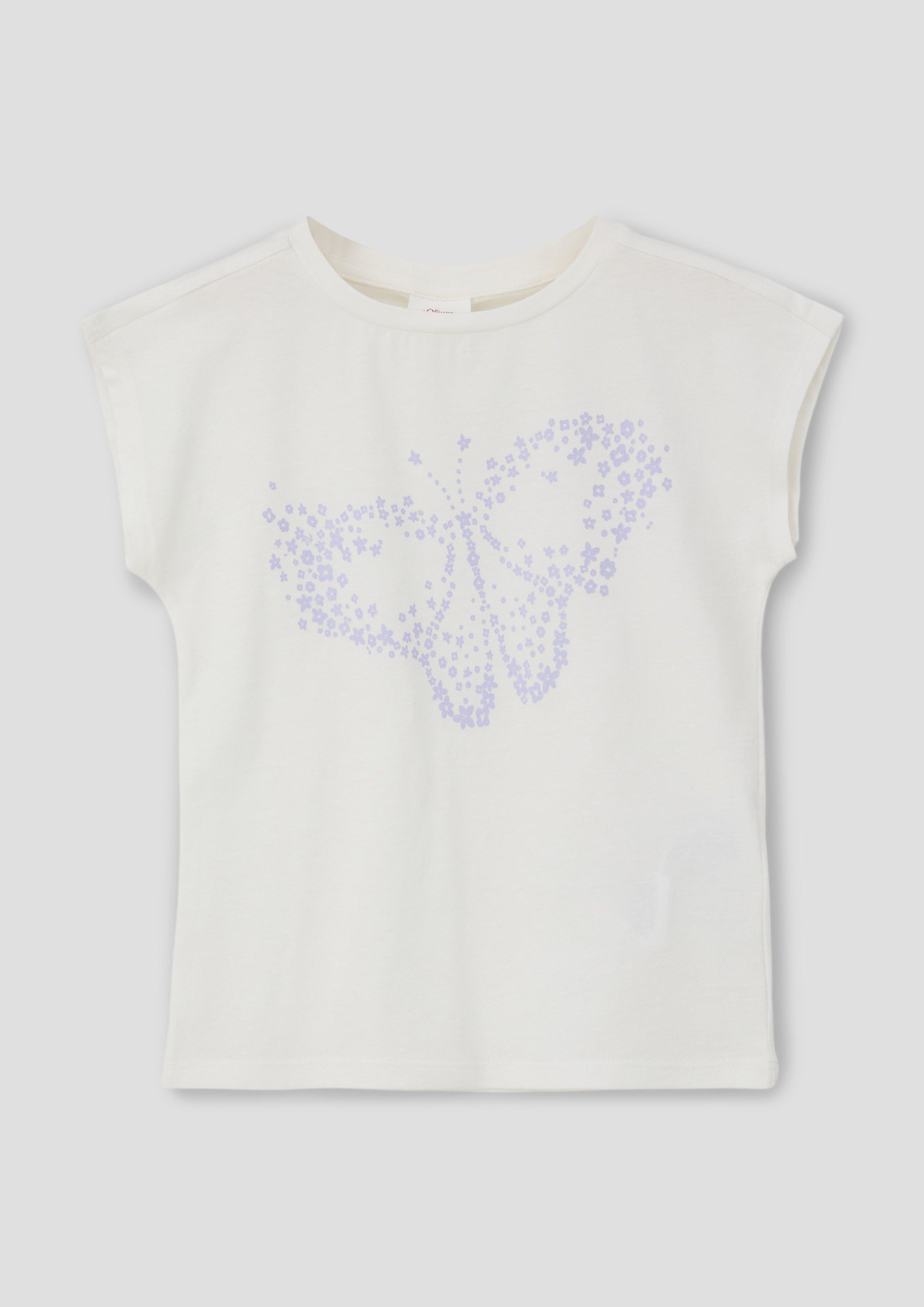 T-Shirt mit Frontprint  2142052-0210