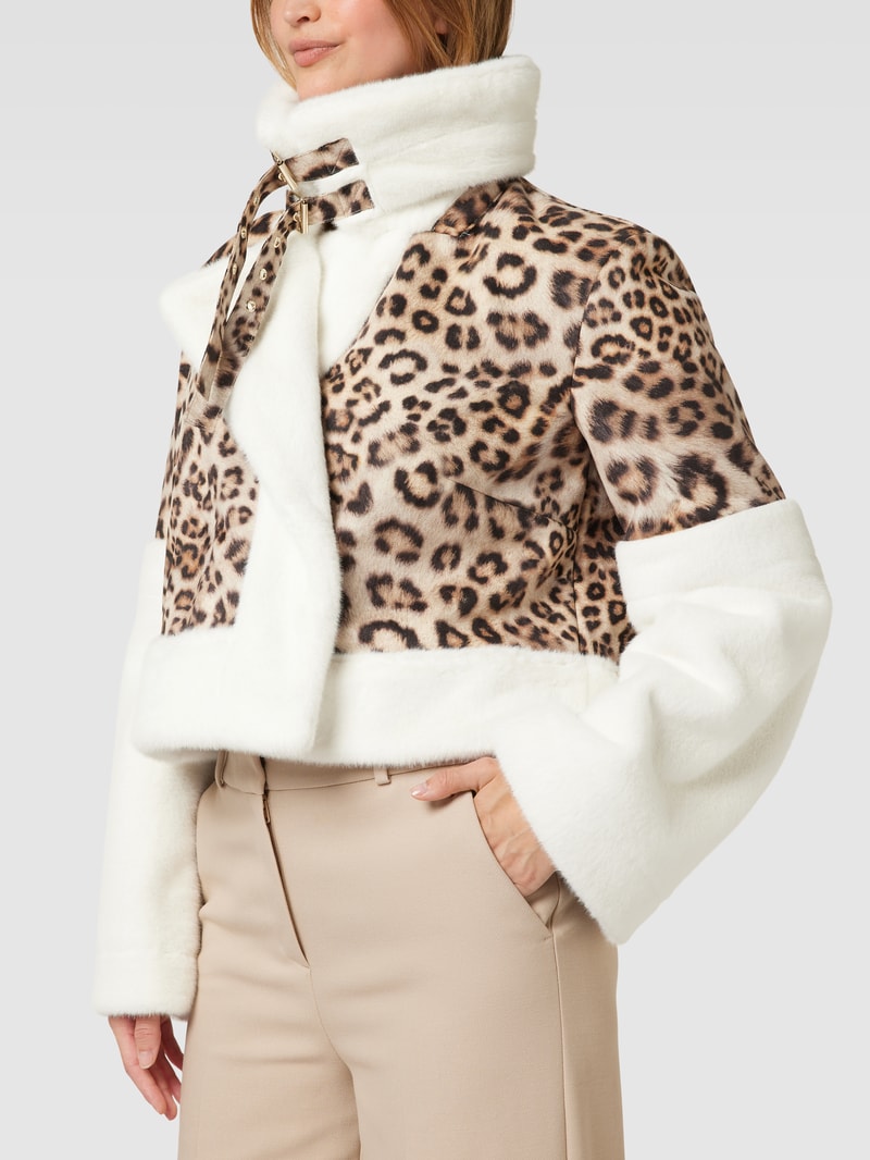 Jacke mit Kunstfell-Besatz - 50 Jahre Jubiläumskapsel in camel