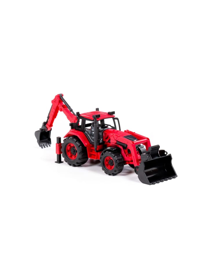 POLESIE Spielzeug Radlader Bagger 91857 in rot günstig kaufen onesize