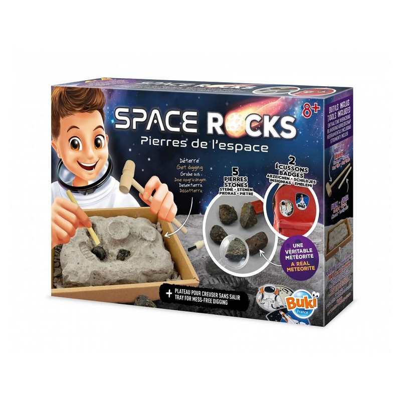 Pierres de l'espace à déterrer
