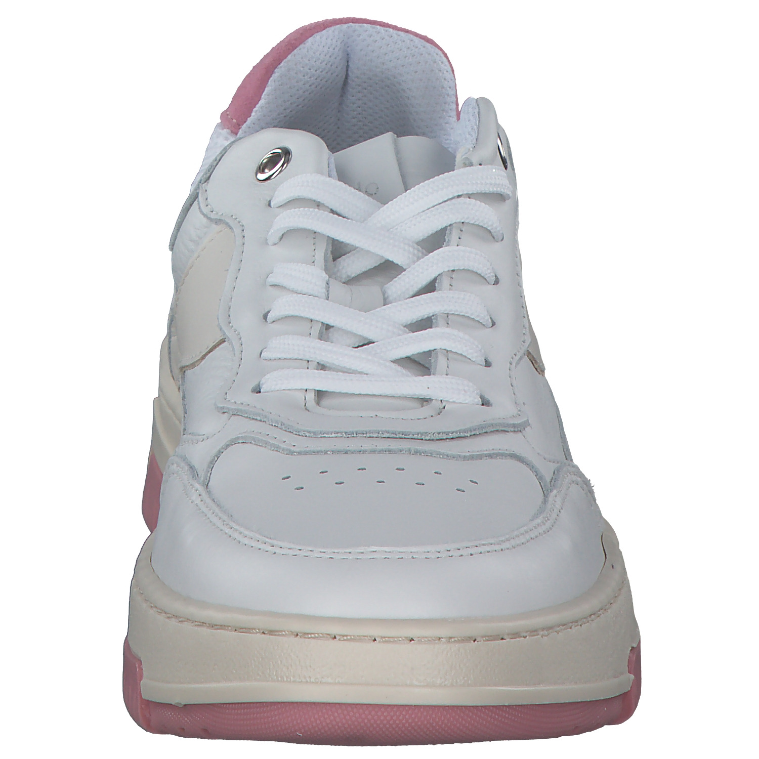 Palado S2-2210, Schnürschuhe, Damen, Weiß/Rosa/Beige