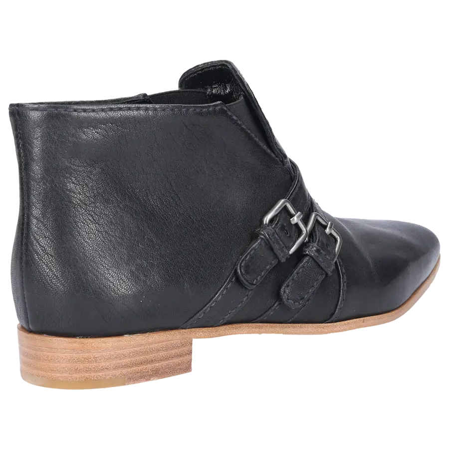 Miu Miu - Cowboy-/ Bikerstiefeletten Kalbsleder - schwarz