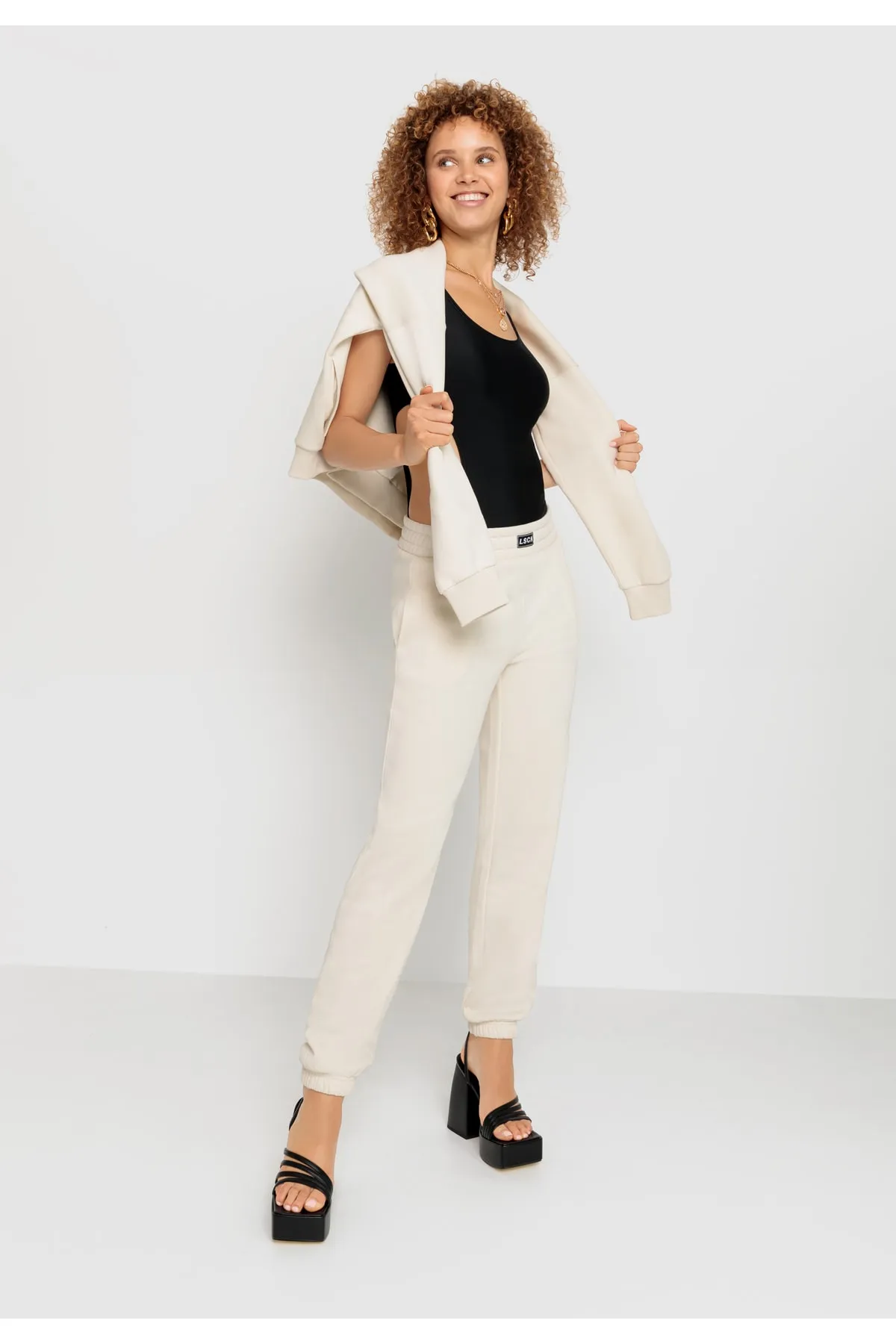 LSCN by LASCANA  Jogginghose - Beige - Relaxed