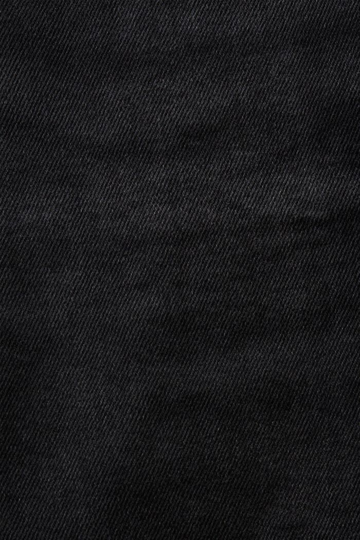 Gerade, konische Jeans mit mittelhohem Bund