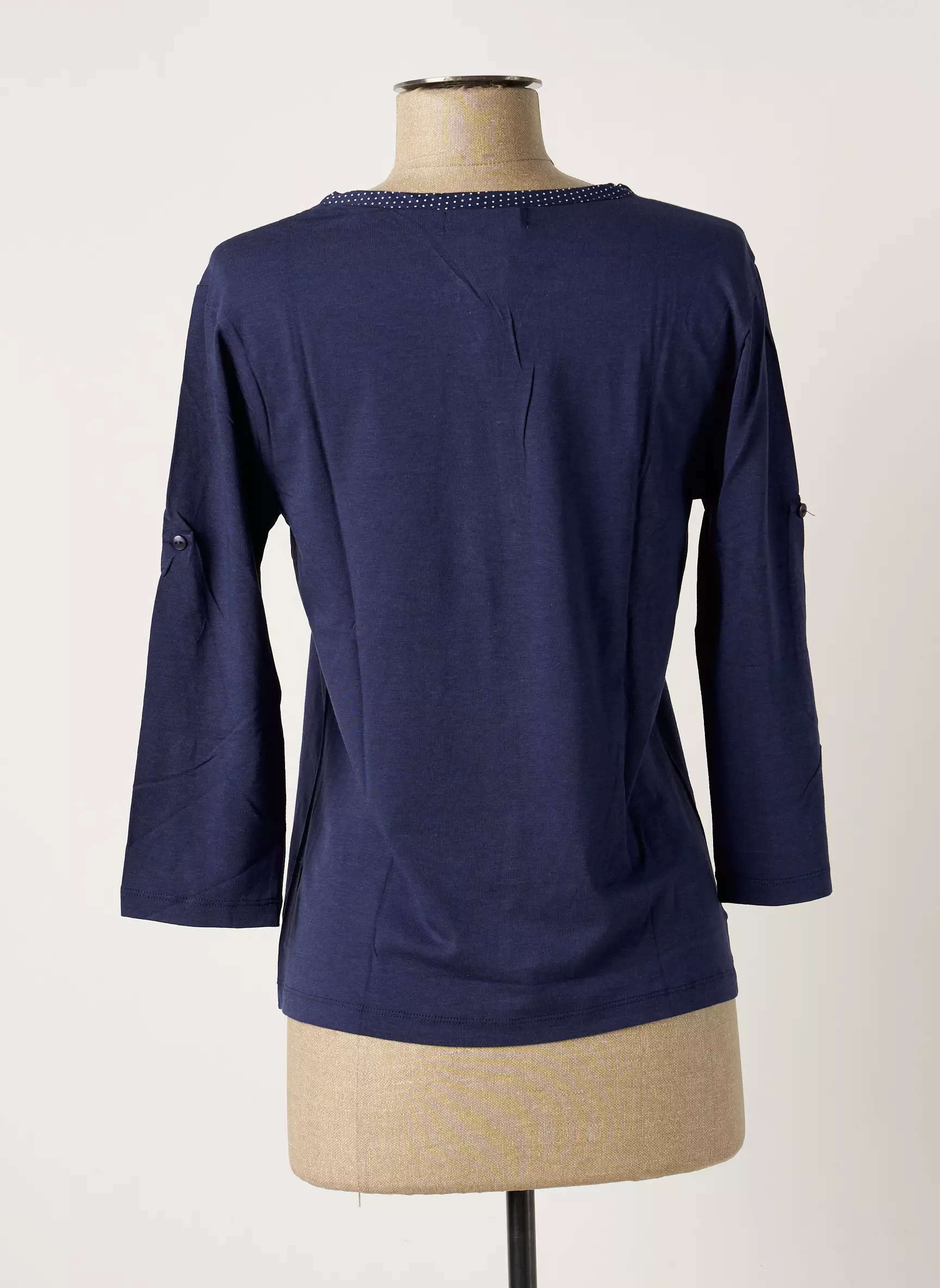Soie Pour Soi Tops Femme couleur bleu