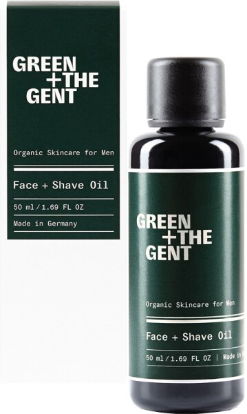 Green + The Gent Face + Shave Oil Rasieröl