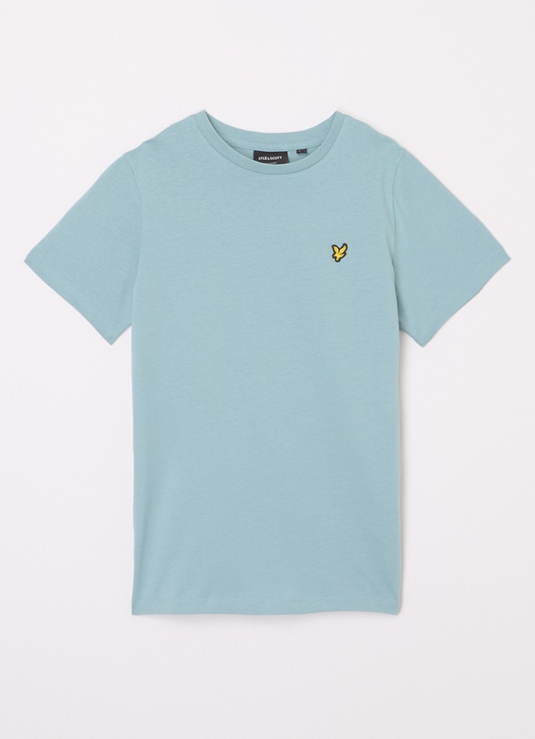 Tricou Lyle & Scott cu logo brodat