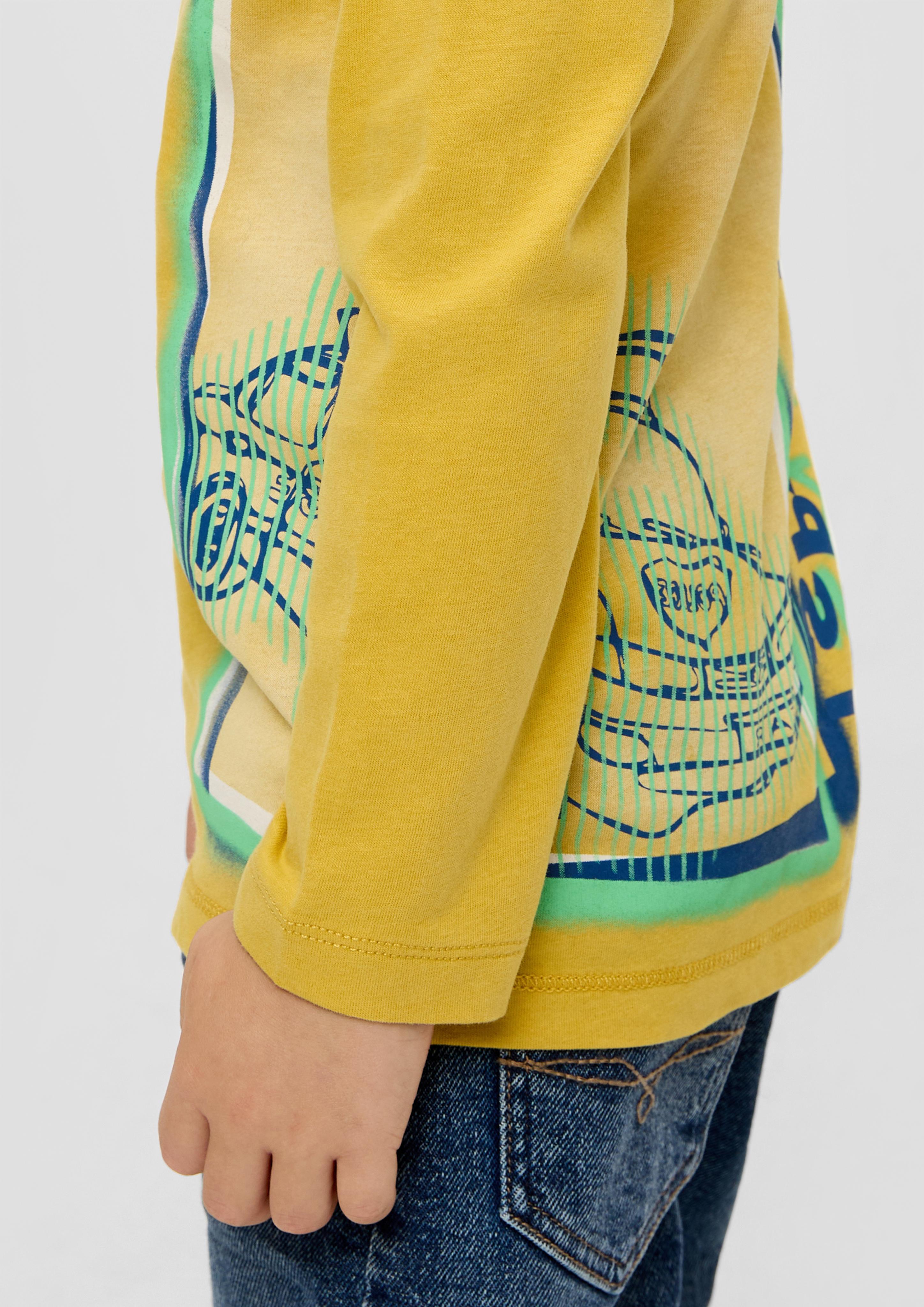 Longsleeve mit umlaufendem Print  2134227-1470