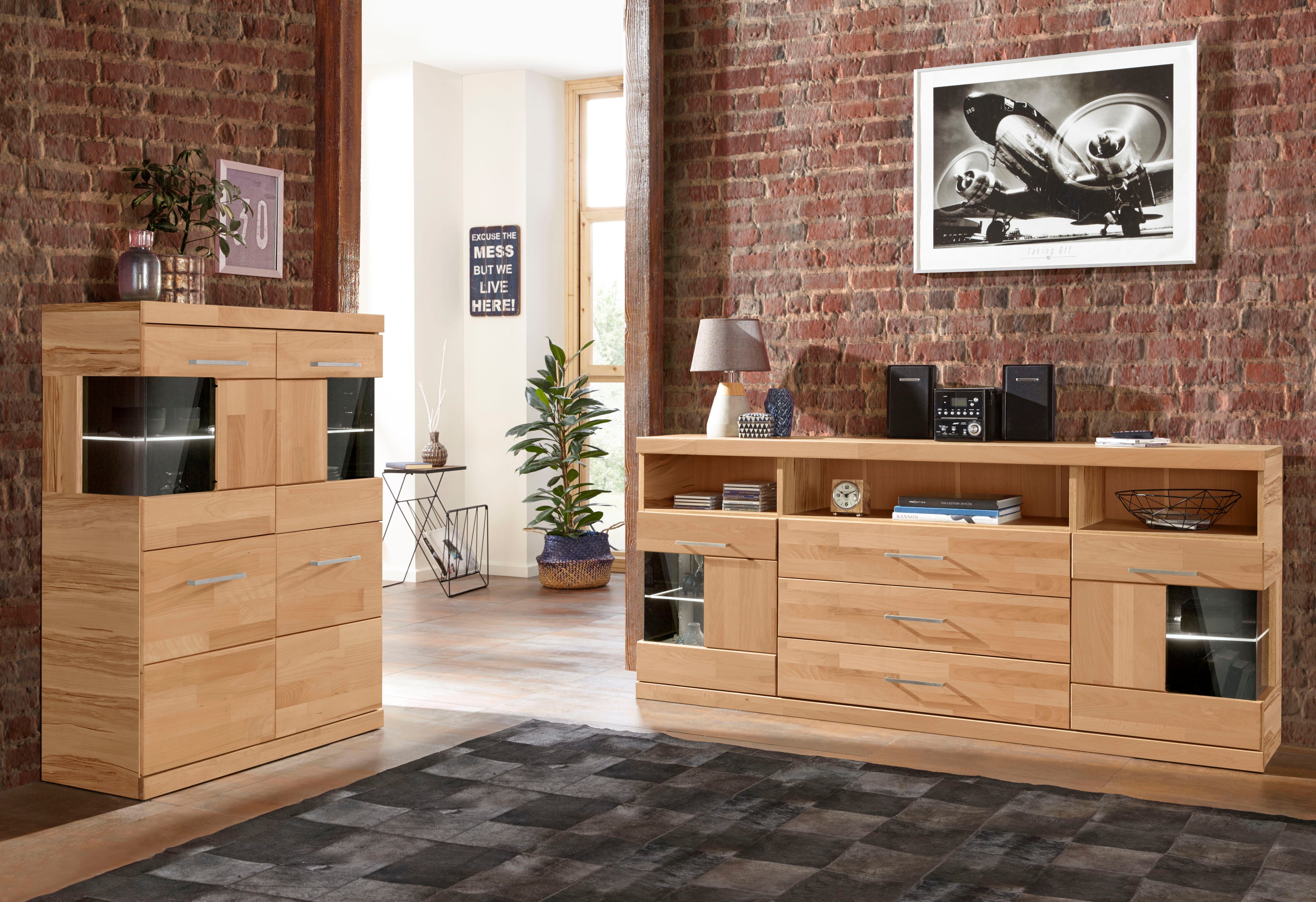 Woltra Highboard Ribe, Breite 85 cm