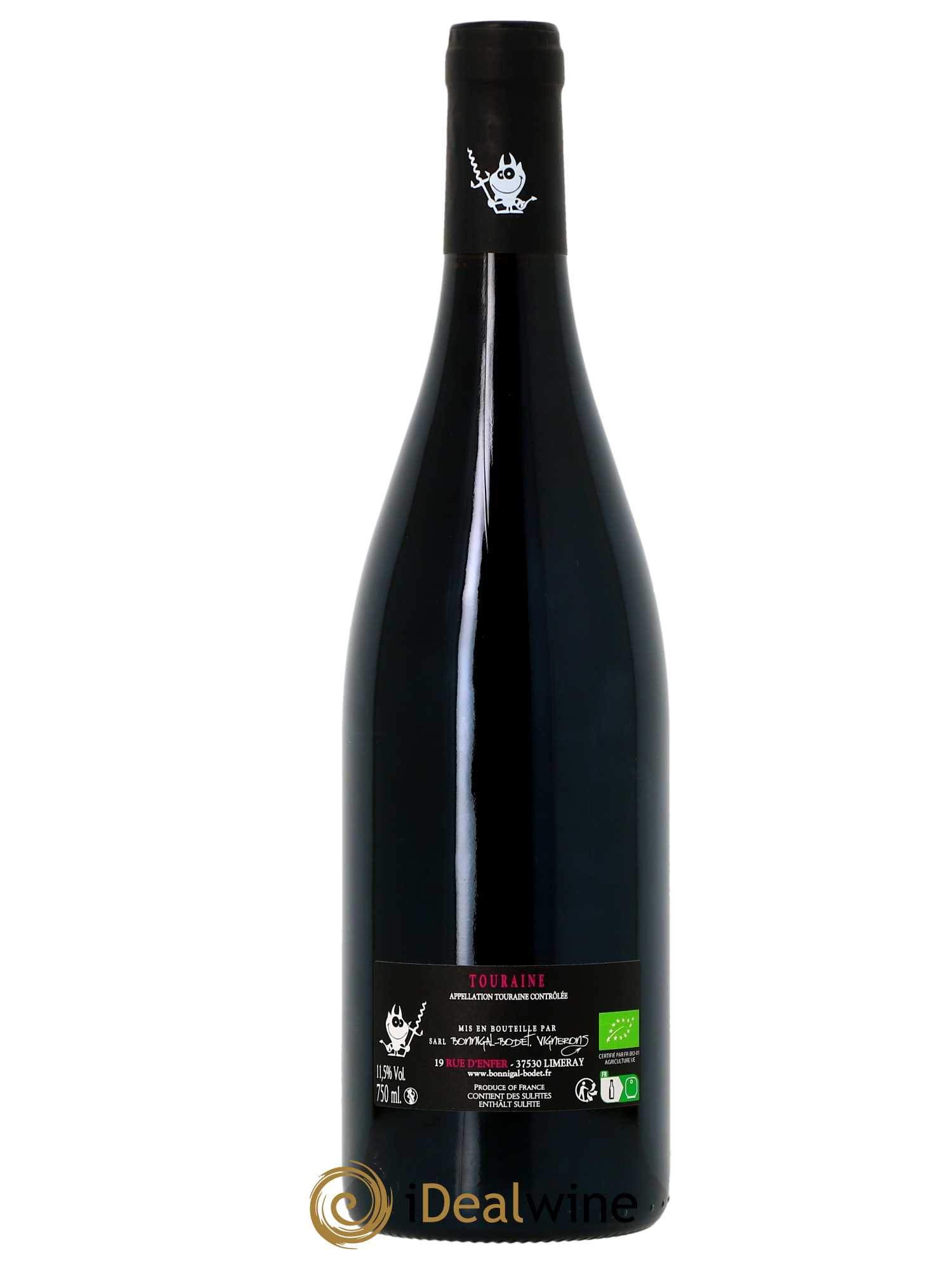 Touraine-Amboise Diabolicôt Bonnigal-Bodet  2022 - Lot de 1 Bouteille