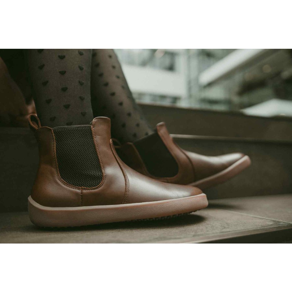 Be Lenka Entice Neo Dark Brown  Chelsea Barfußschuhe