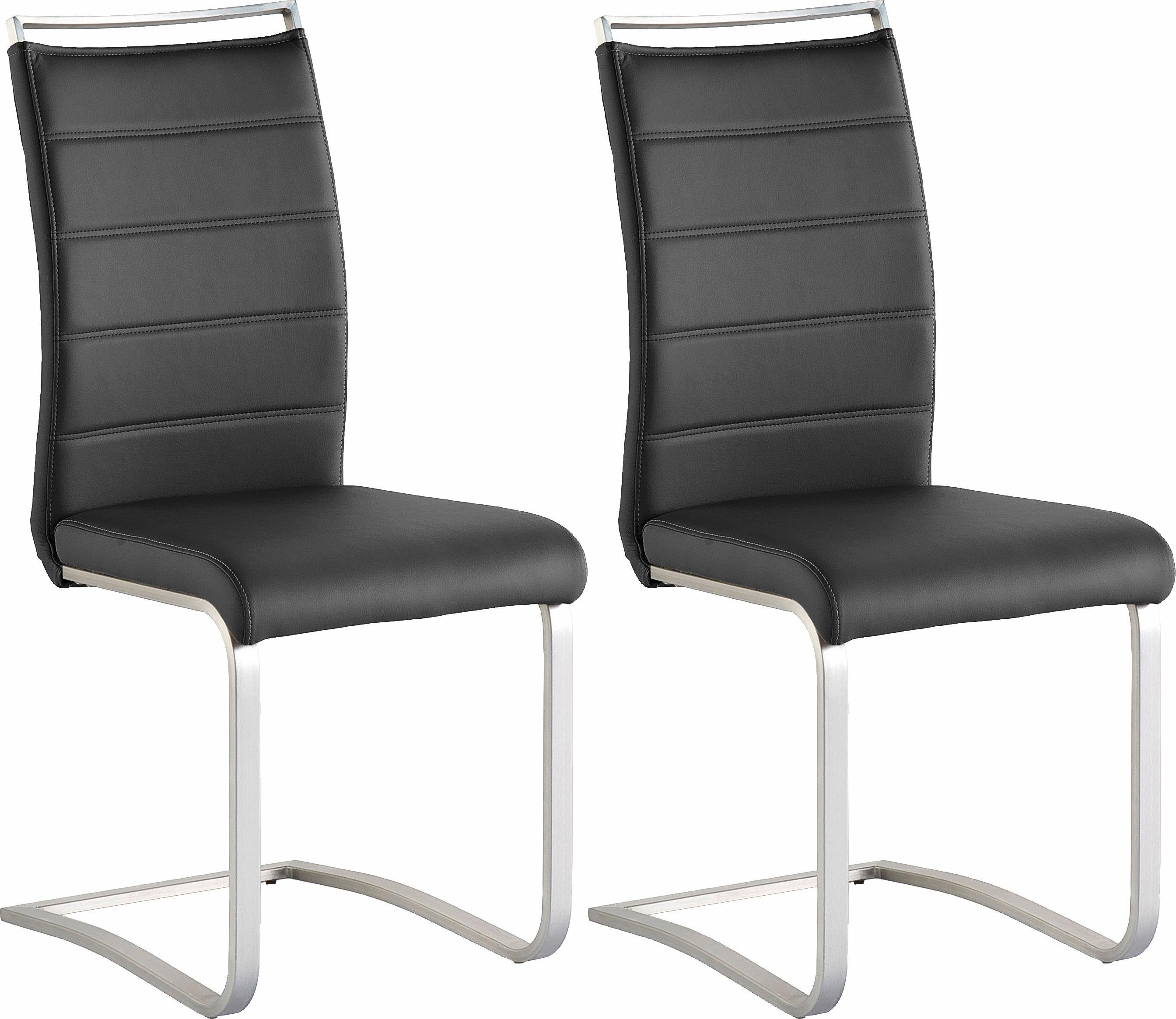 MCA furniture Freischwinger Pescara (Set, 2 St), Stuhl belastbar bis 120 Kg