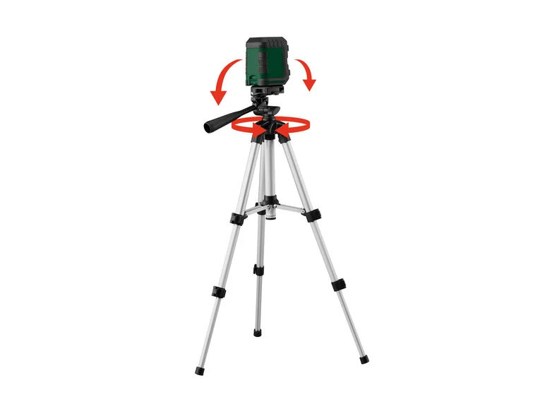 Nível a laser PARKSIDE® em cruz com tripé PKLL 10 B4