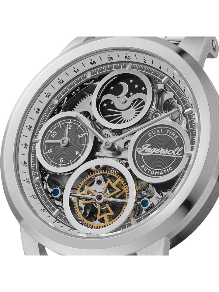 Ingersoll Armbanduhr Ingersoll The Arc silber groß (ca. 44mm) günstig kaufen onesize