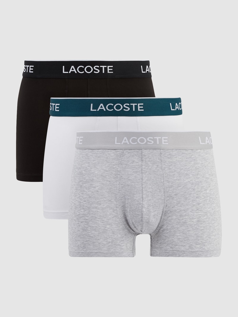 Trunks mit Label-Details im 3er-Pack in weiß