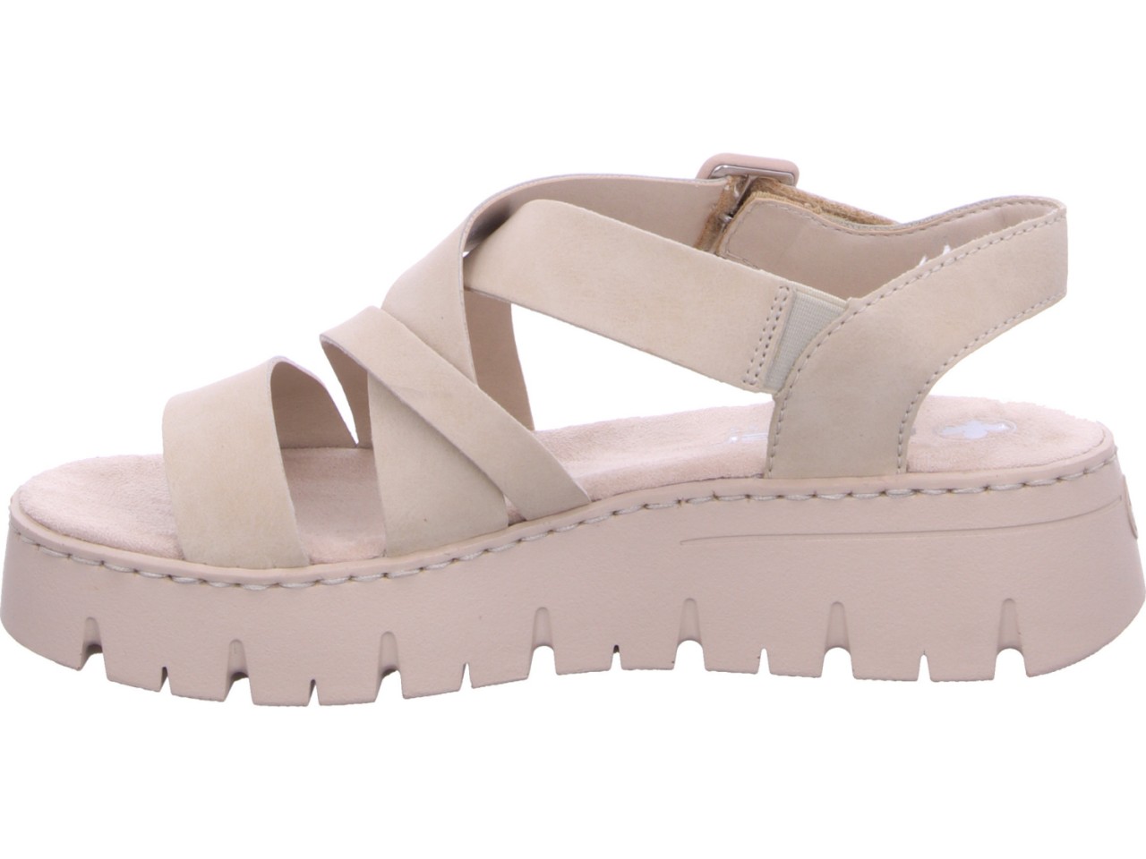 RIEKER Klassische Sandalen beige