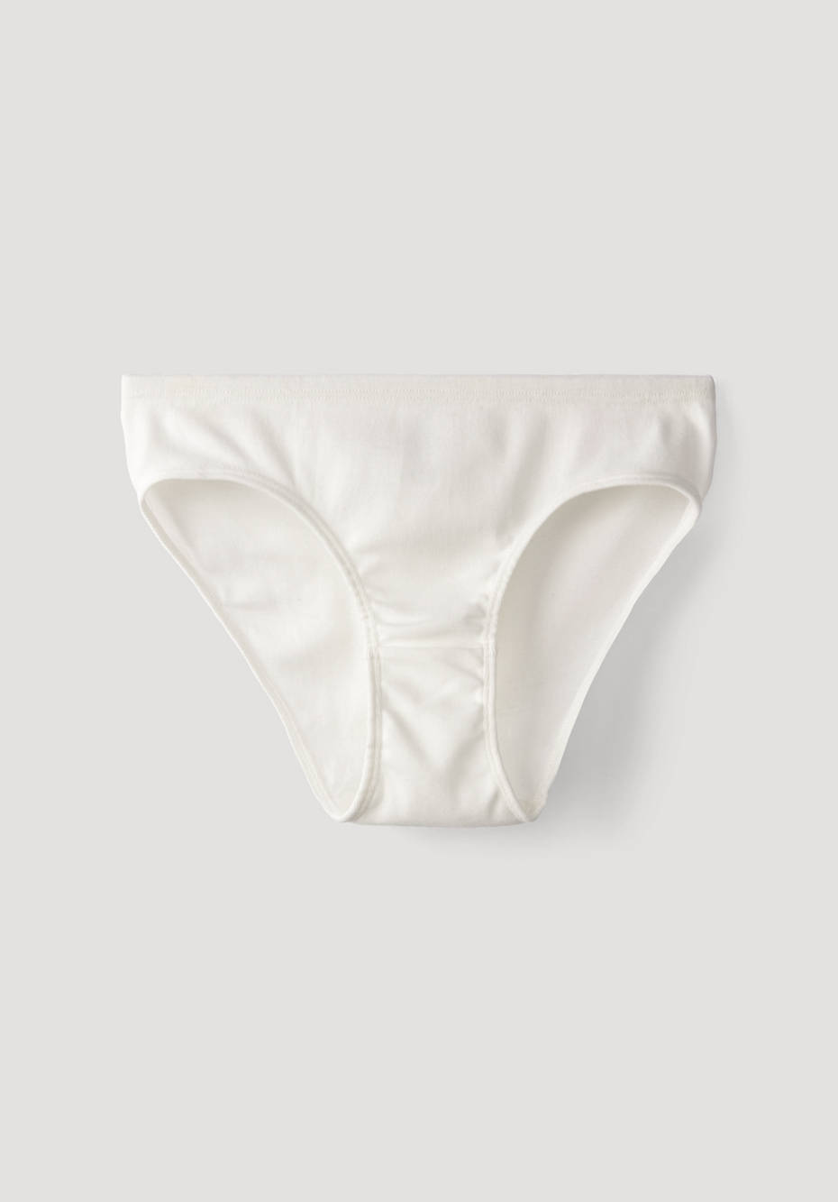 Slip low cut im 2er-Set aus reiner Bio-Baumwolle