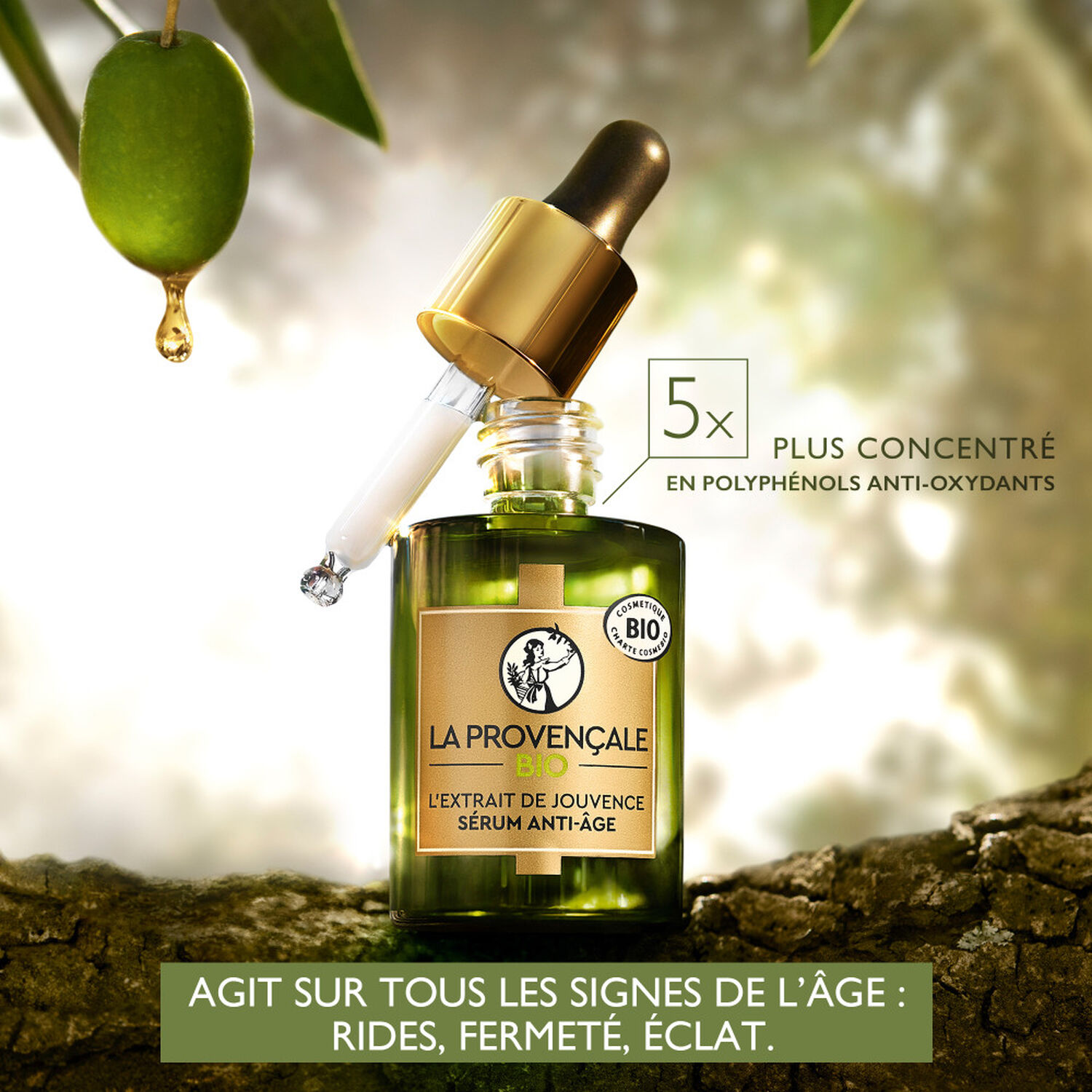 La Provençale Bio La Provençale L'Extrait de Jouvence Sérum Anti-Âge certifié Bio