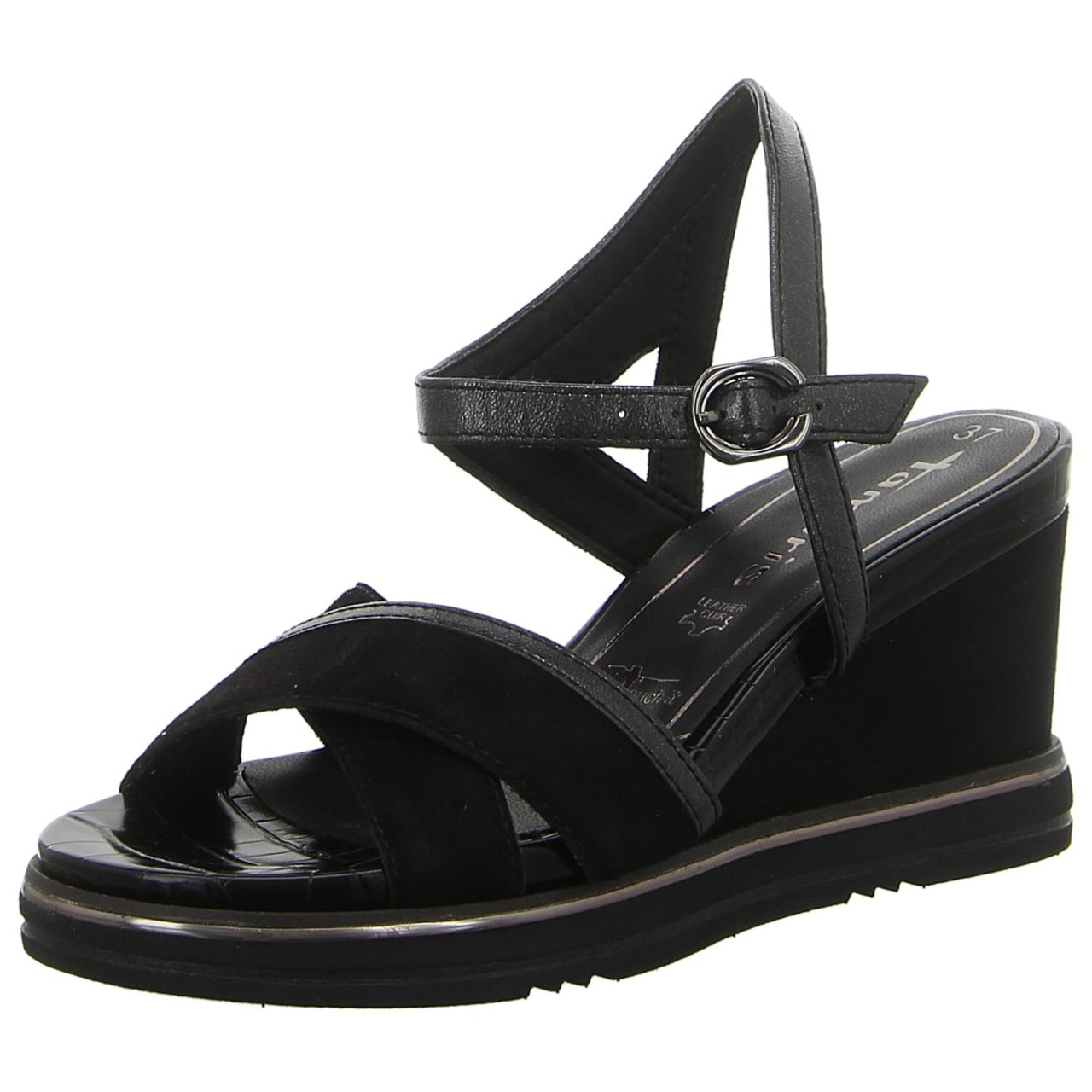 TAMARIS Klassische Sandalen schwarz