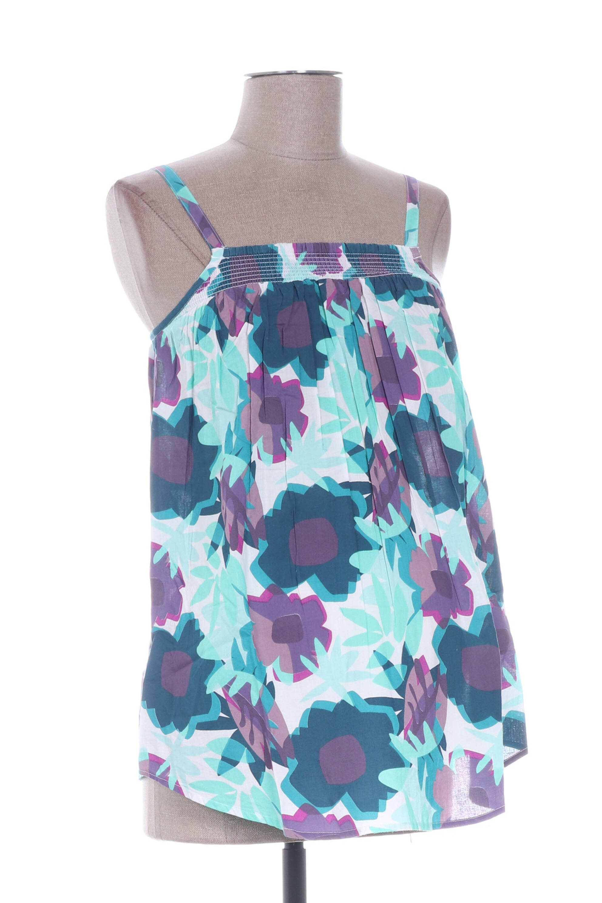 Colline Chemisiers Maternite Femme couleur bleu