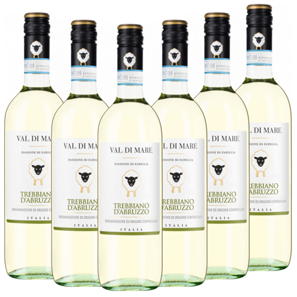 Cantine Spinelli Trebbiano d Abruzzo DOC Val di Mare Spinelli Italien  trocken - 6er Karton
