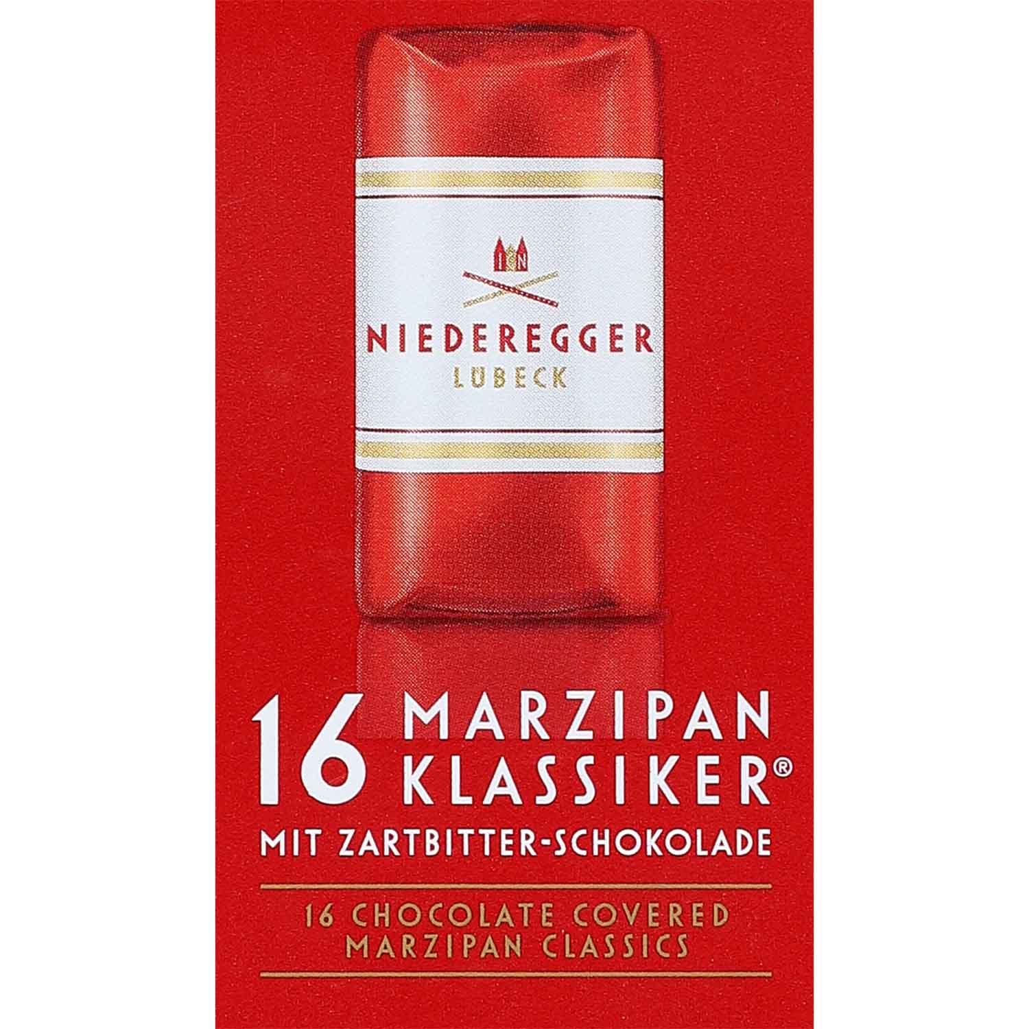 Niederegger Reisekoffer Polaroid mit 16 Klassikern 200g