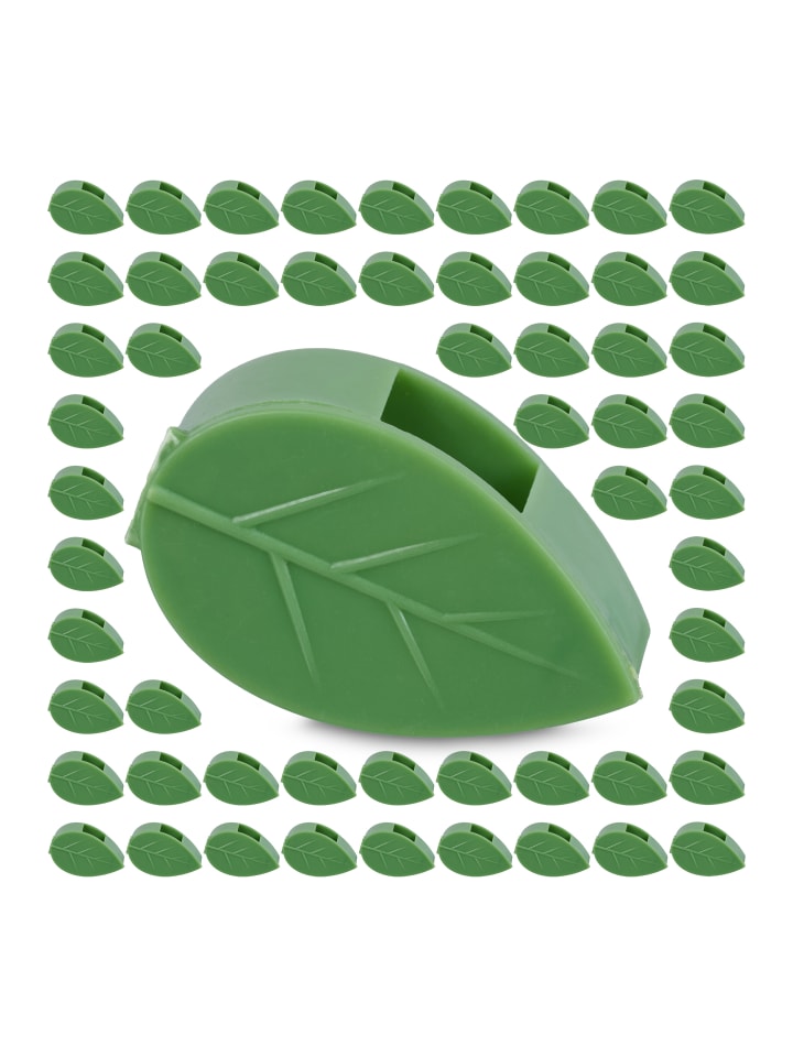 relaxdays 140 x Pflanzenclips in Grün günstig kaufen onesize