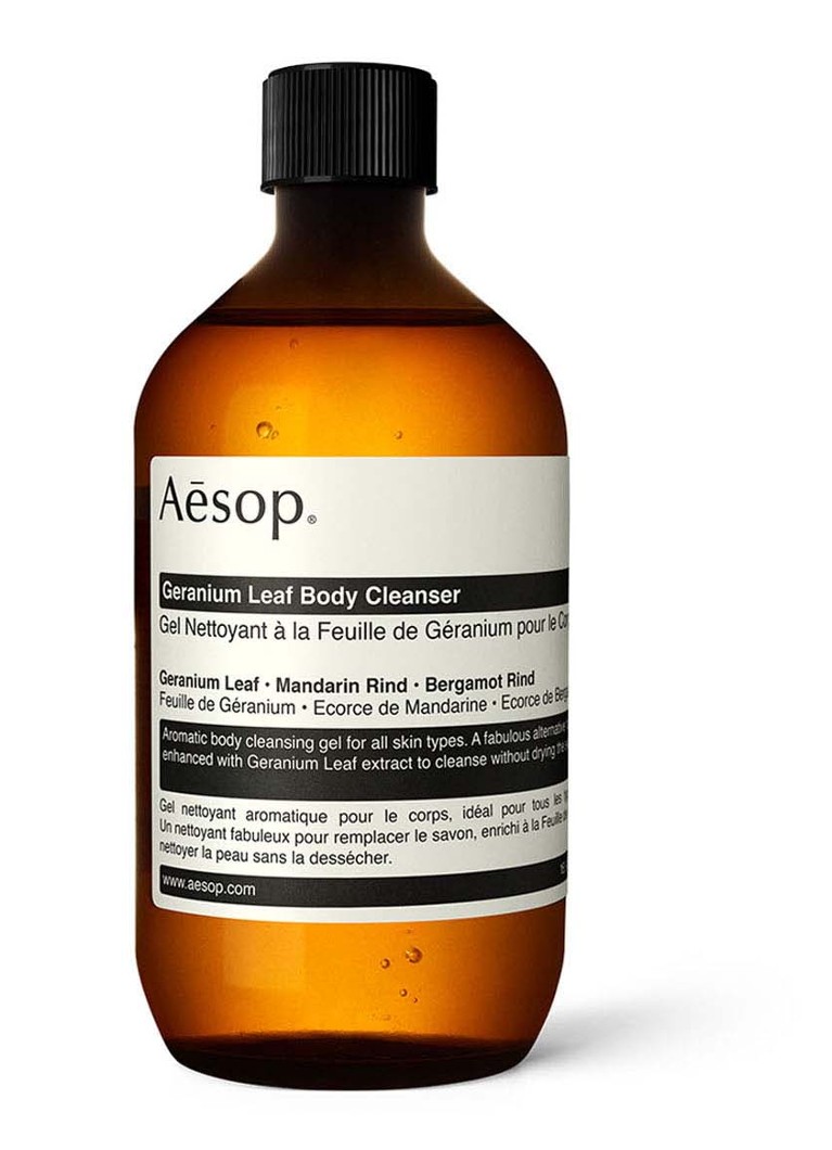 Detergente corpo alla foglia di geranio di Aesop