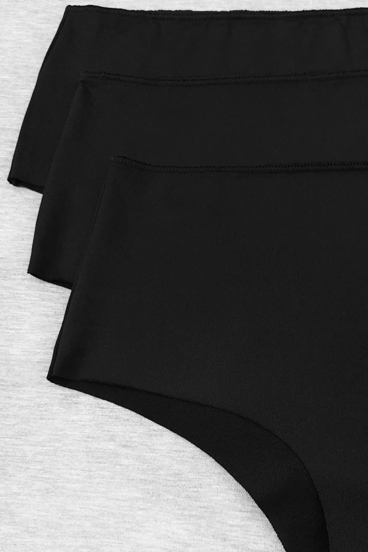 Sensu  Lasergeschnittener Damen-Tanga mit hoher Taille, 3er-Set KTS5002