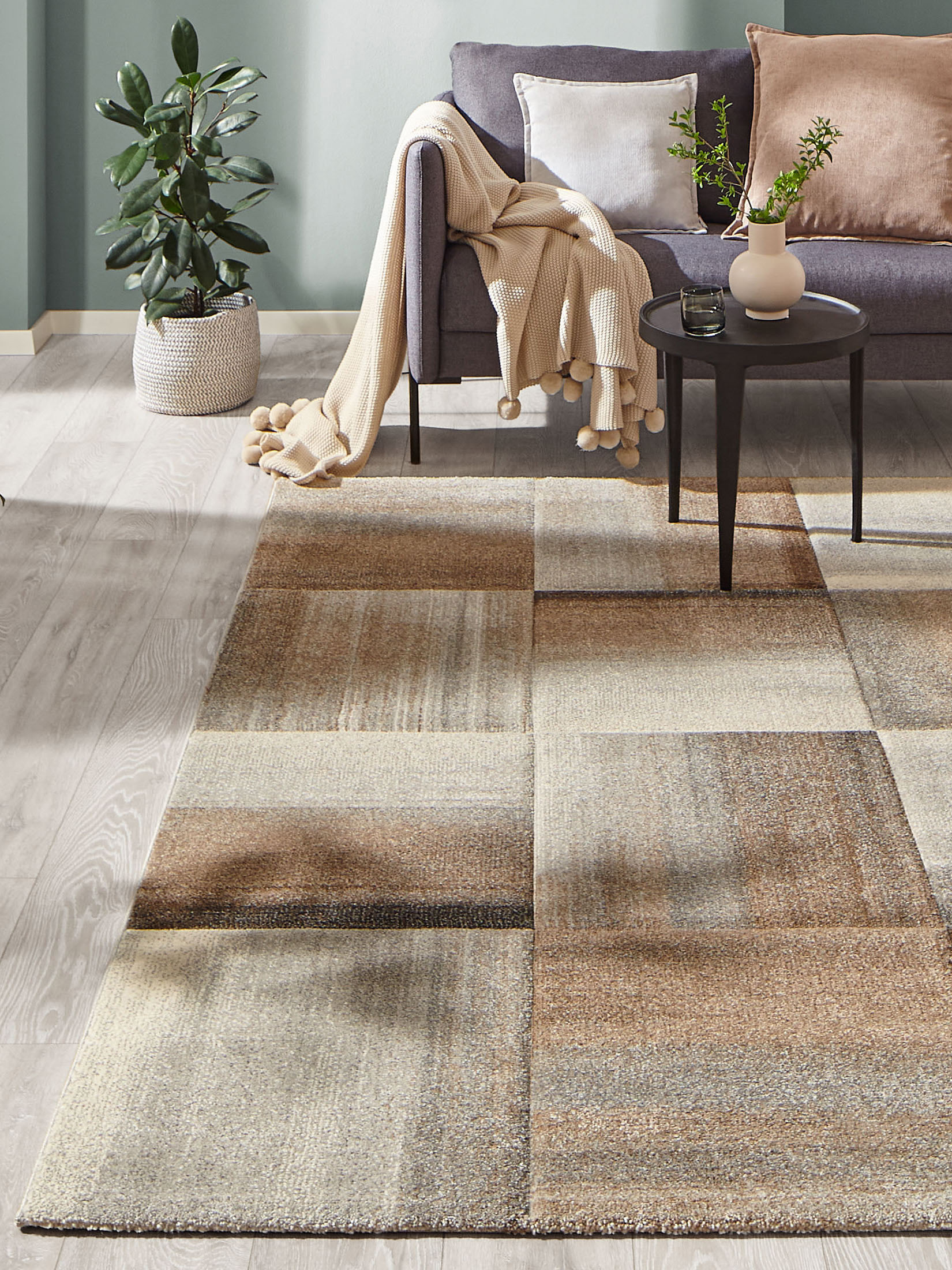 Westport Moderner Teppich, Sand