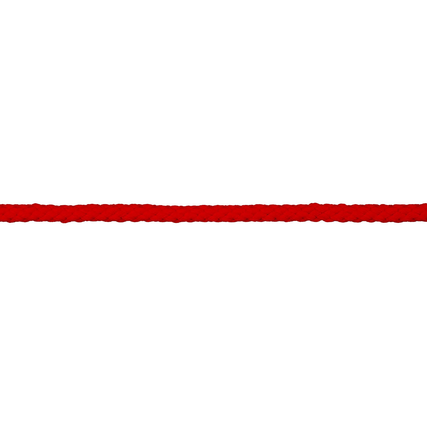 buttinette Kordel für Bekleidung, rot, 8 mm Ø, Länge: 5 m