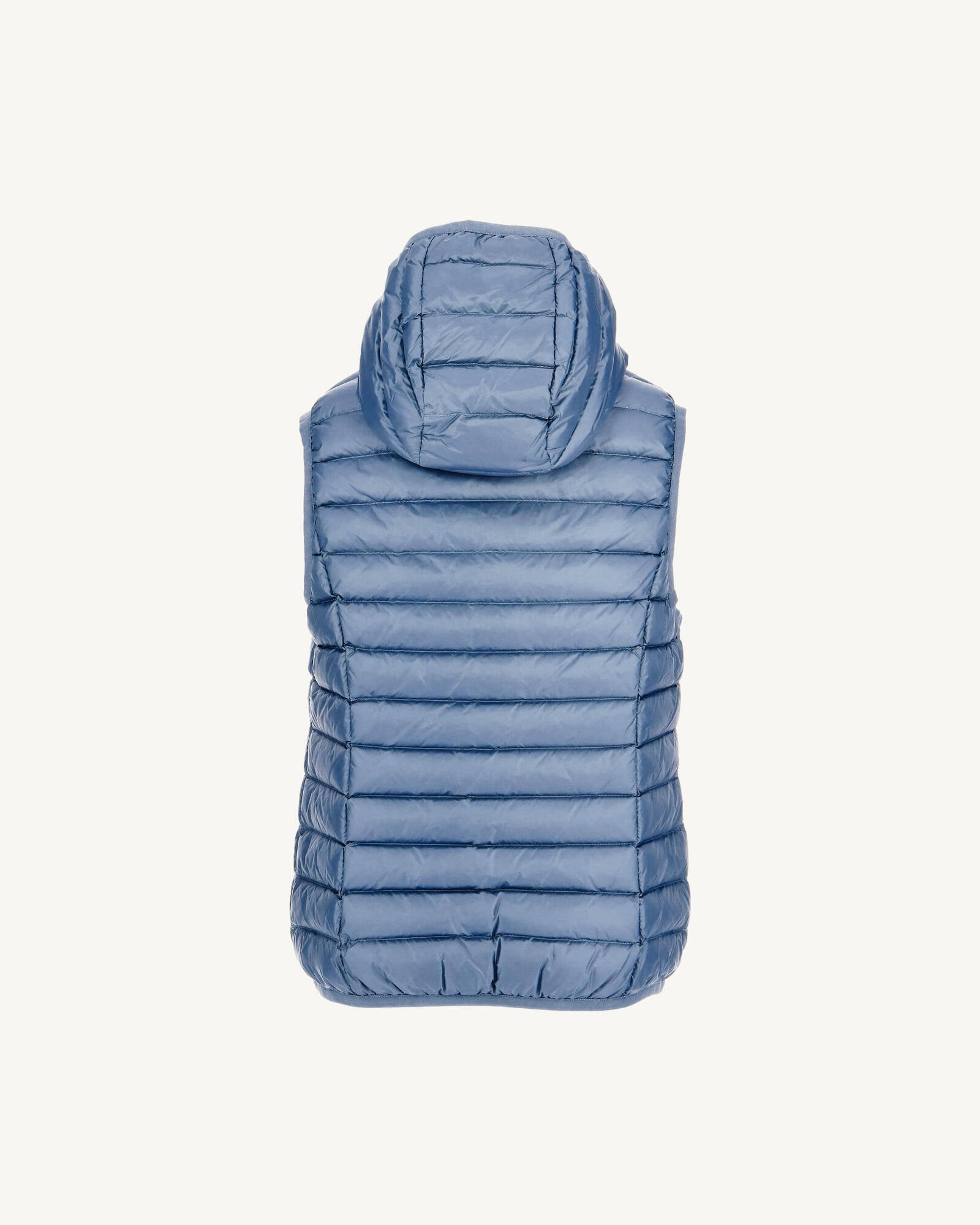 Doudoune sans manches à capuche enfant Bleu délavé Djam