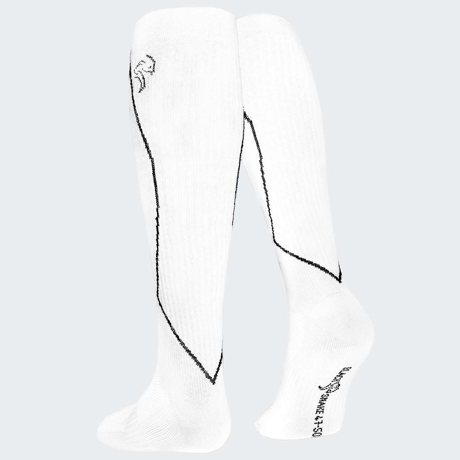 Black Snake Compression Fit Sport Blue Laufsocken