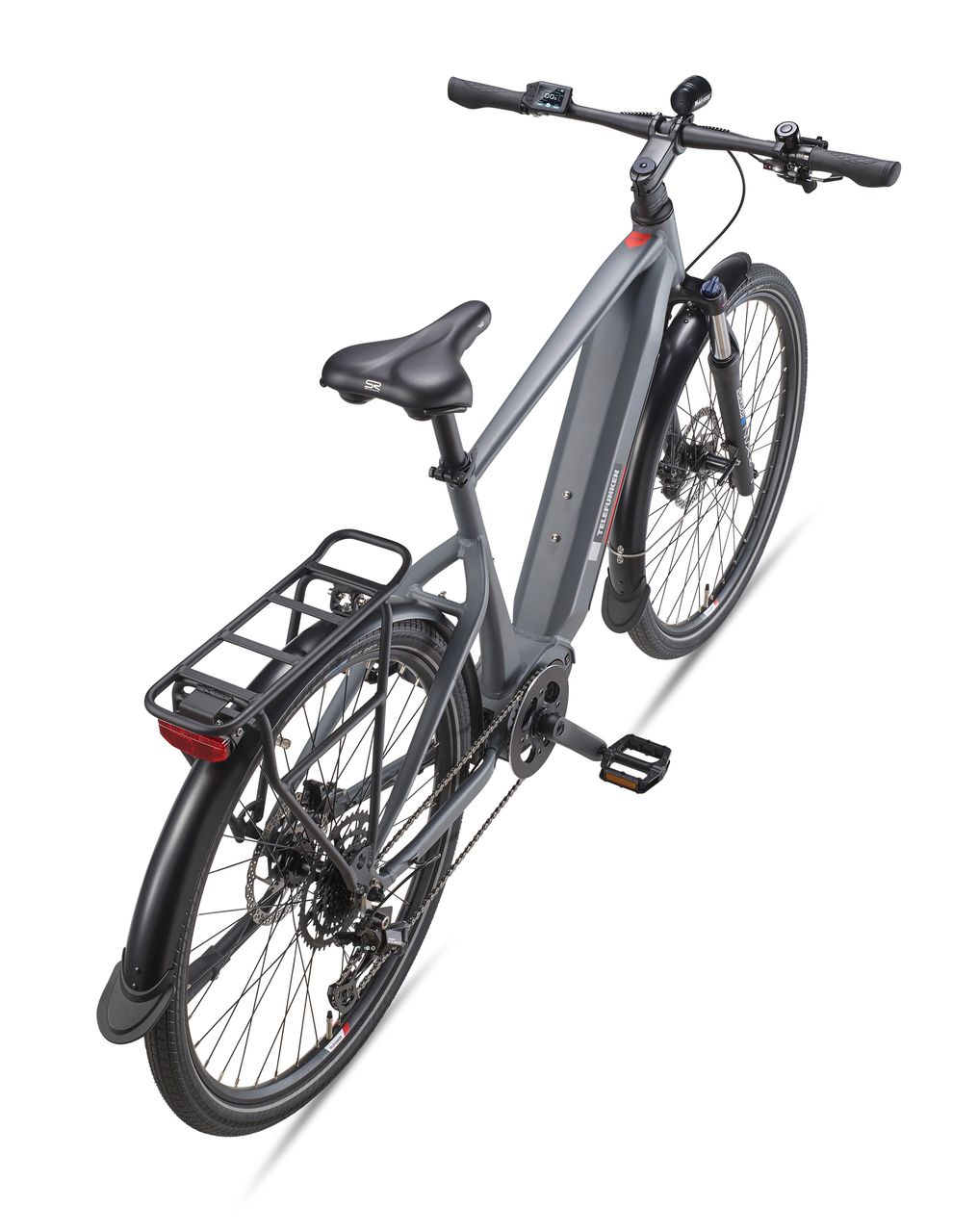 Telefunken SUV E-Bike Herren SUV710 27,5 Zoll Mittelmotor 9-Gang Kettenschaltung