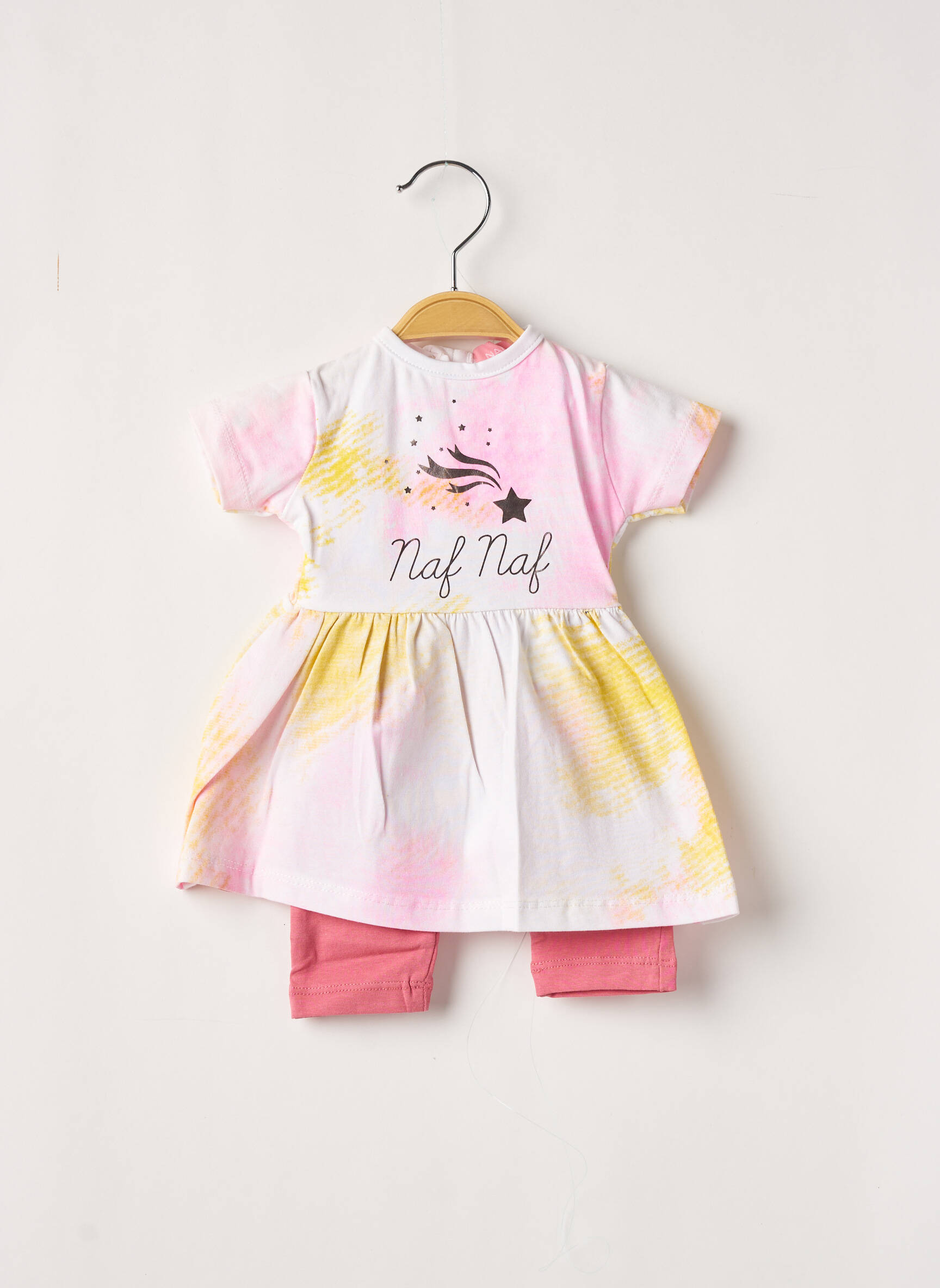 Naf Naf Robes Mi Longues Fille couleur rose