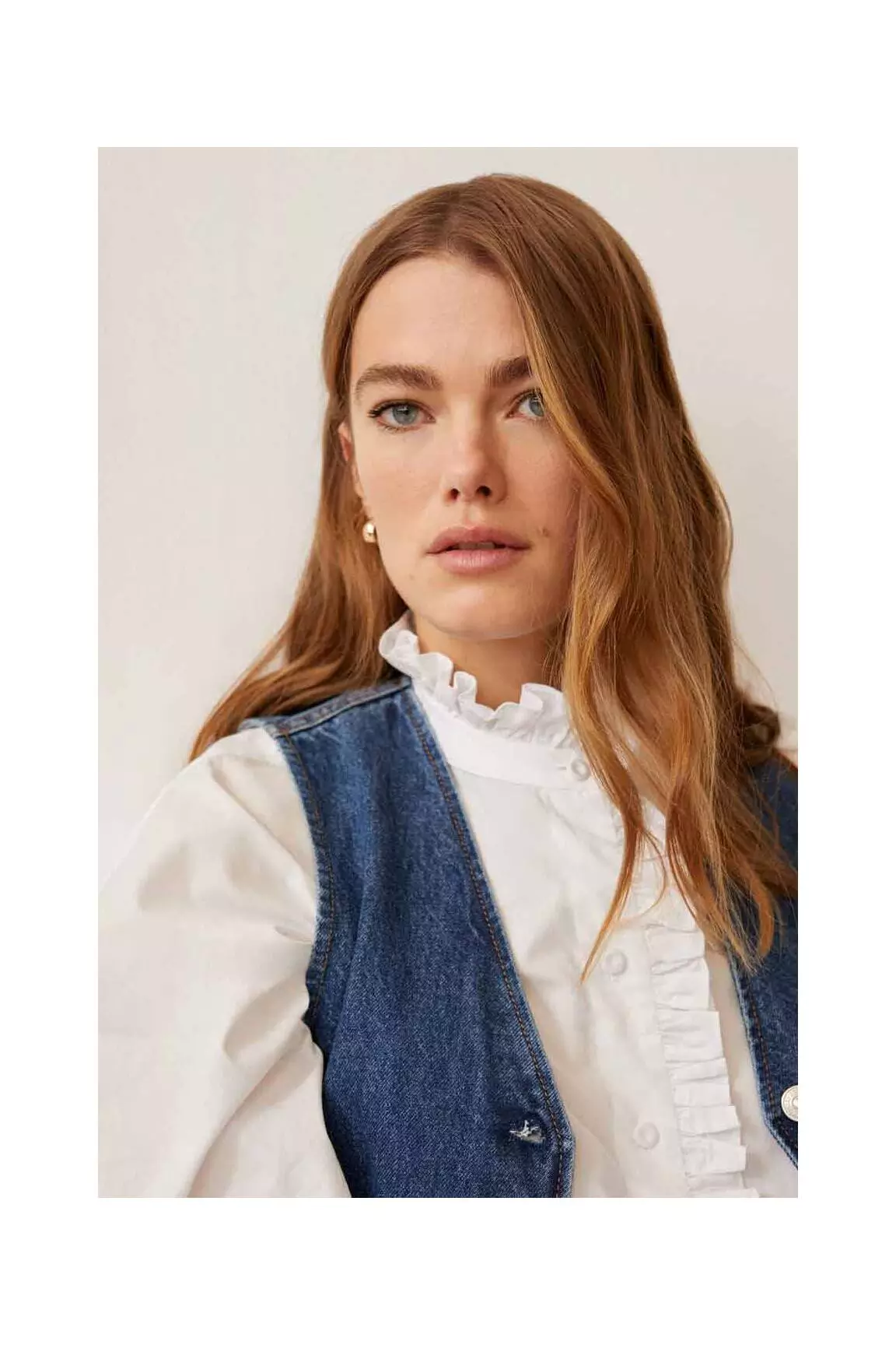Mango Chemisiers Femme couleur blanc