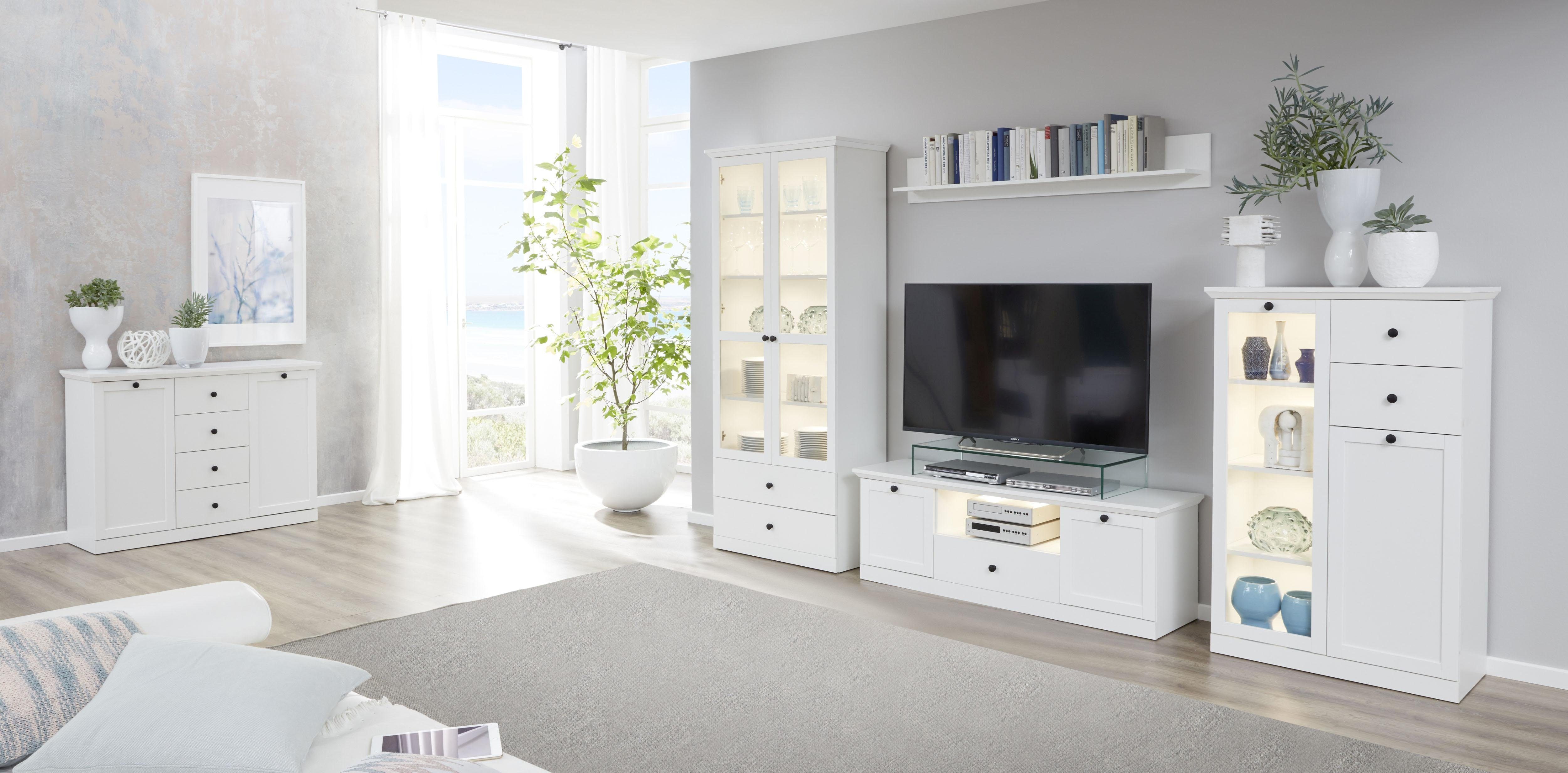 Home affaire Sideboard Örebro, zeitloser Landhausstil, mit Vollauszug