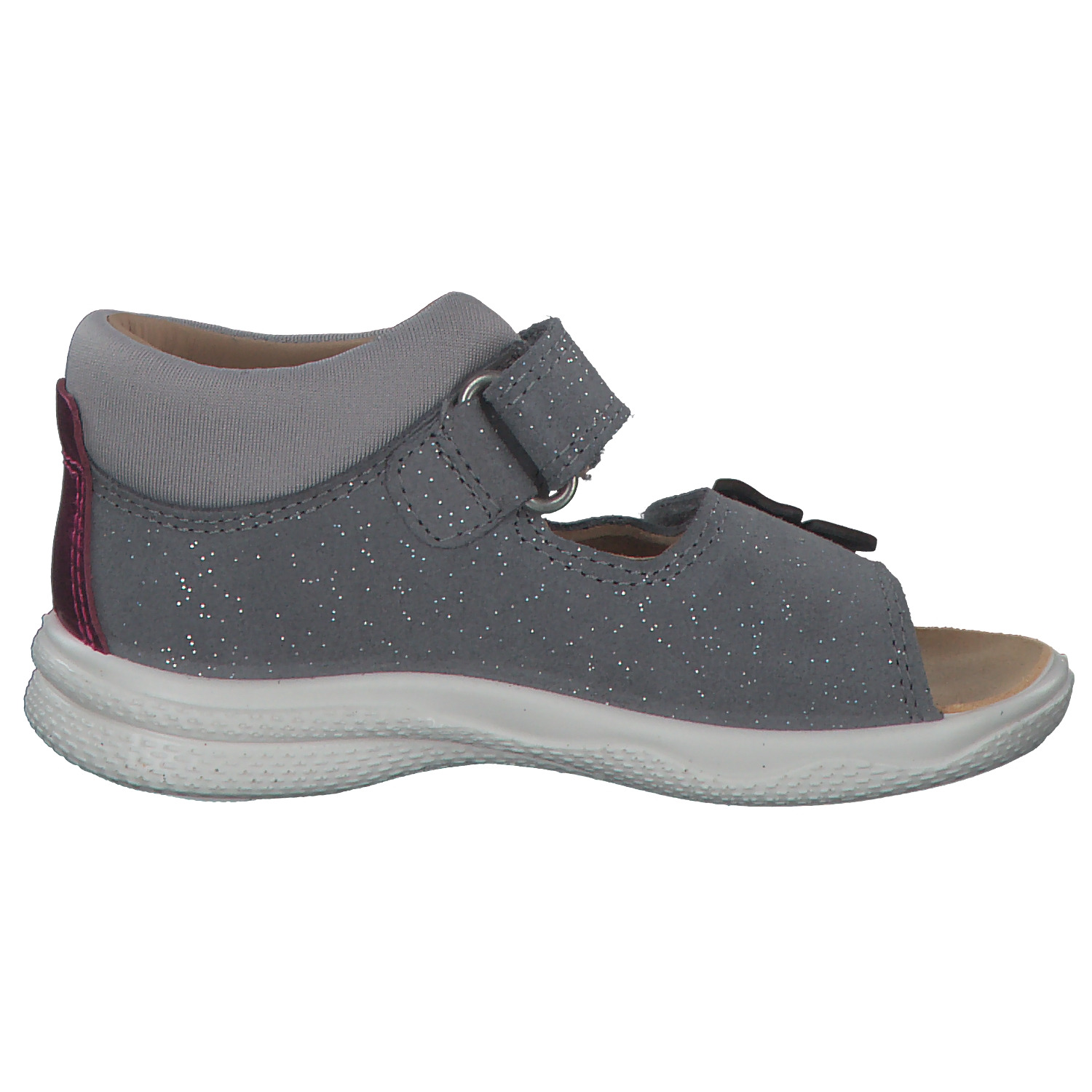Superfit POLLY 600094, Sandalen (Kinder), Kinder, hellgrau