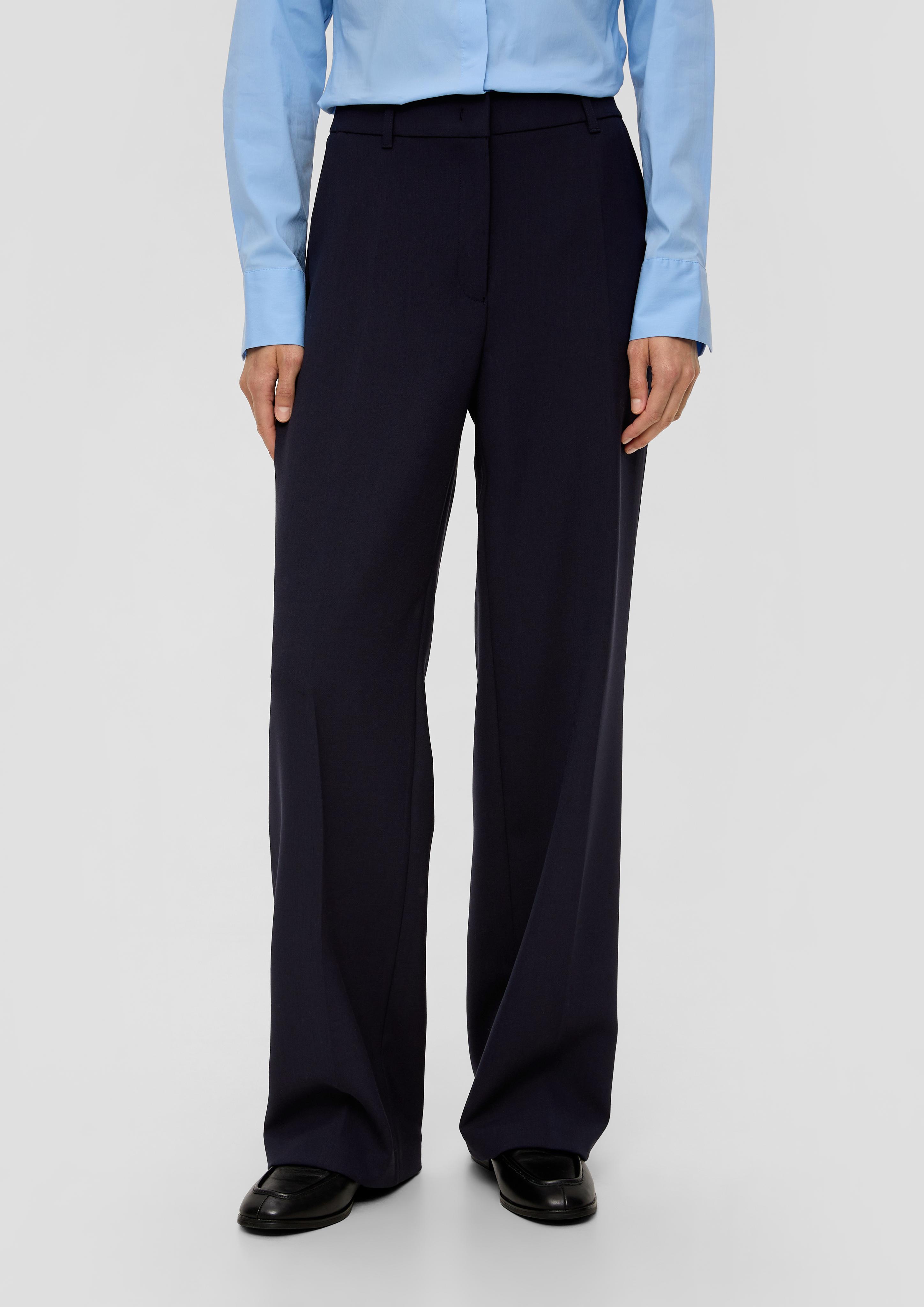 Regular: Stoffhose aus Viskosemix  2136881-5959