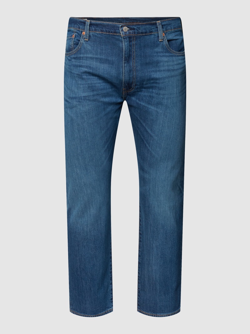 PLUS SIZE Jeans mit Label-Patch in jeans
