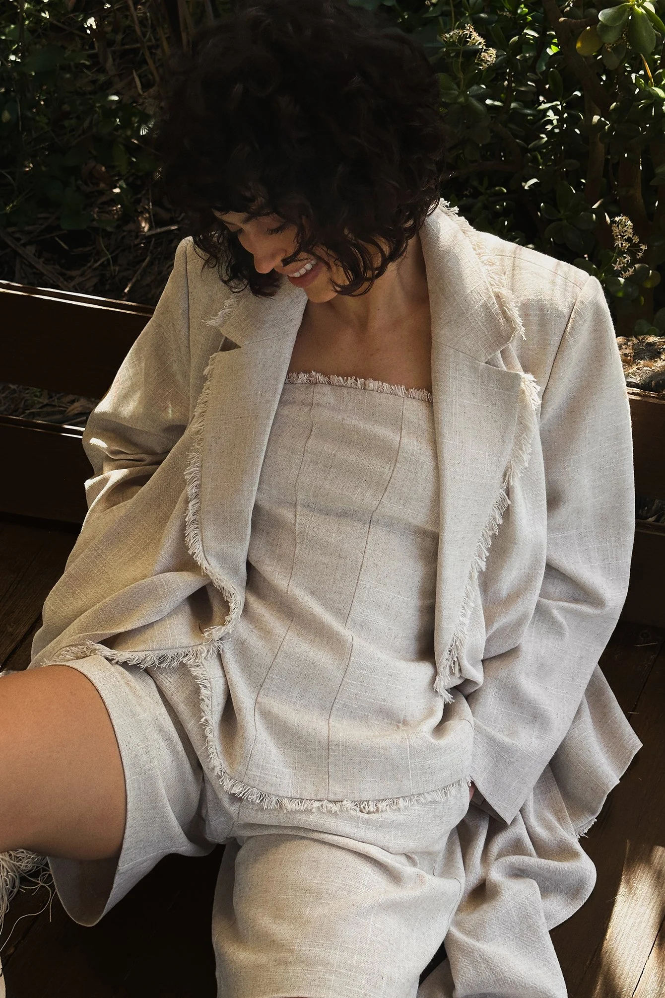 Oversized Fringe Blazer