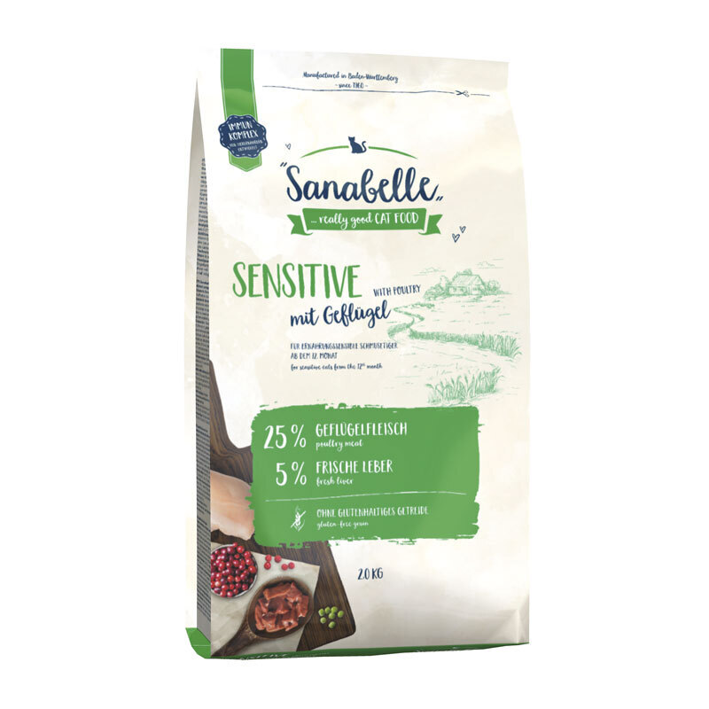 Sanabelle Trockenfutter Sanabelle Sensitive Geflügel 2 kg