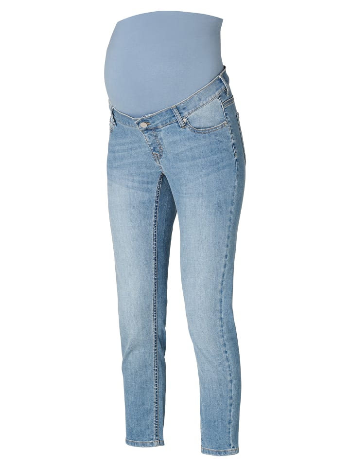 Noppies Slim Umstandsjeans Mila 7/8 in Vintage Blue günstig kaufen