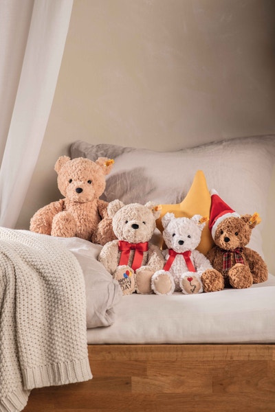 Jimmy Teddybär – Happy Birthday, 35 cm, beige
