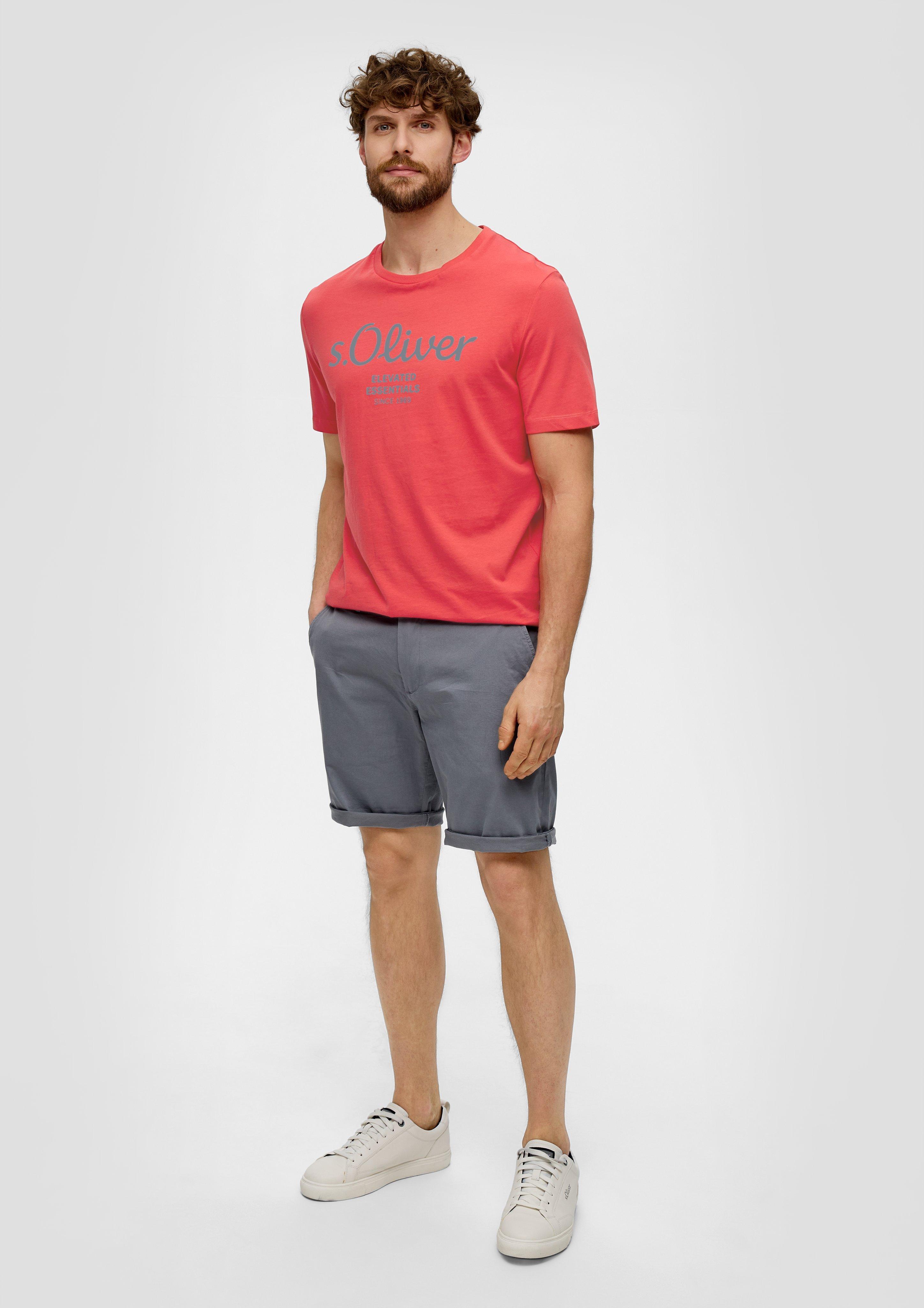 T-Shirt mit Frontprint  2141458-25D1